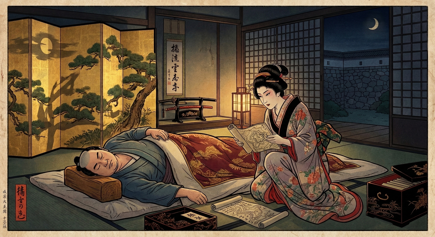 くノ一～敵将側室に潜入し機密を盗む～