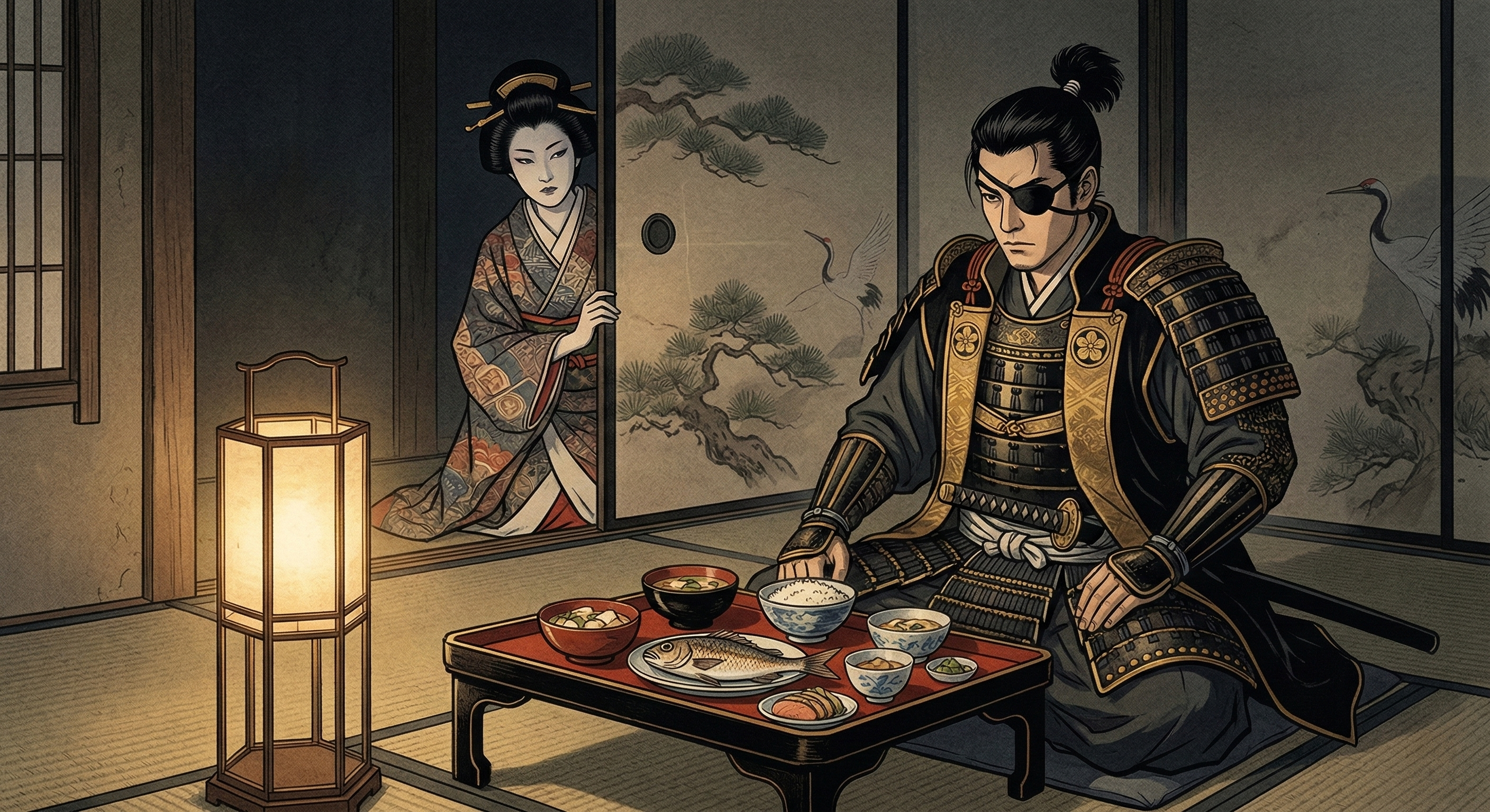 伊達政宗～片目失い母に毒盛られ怪談～