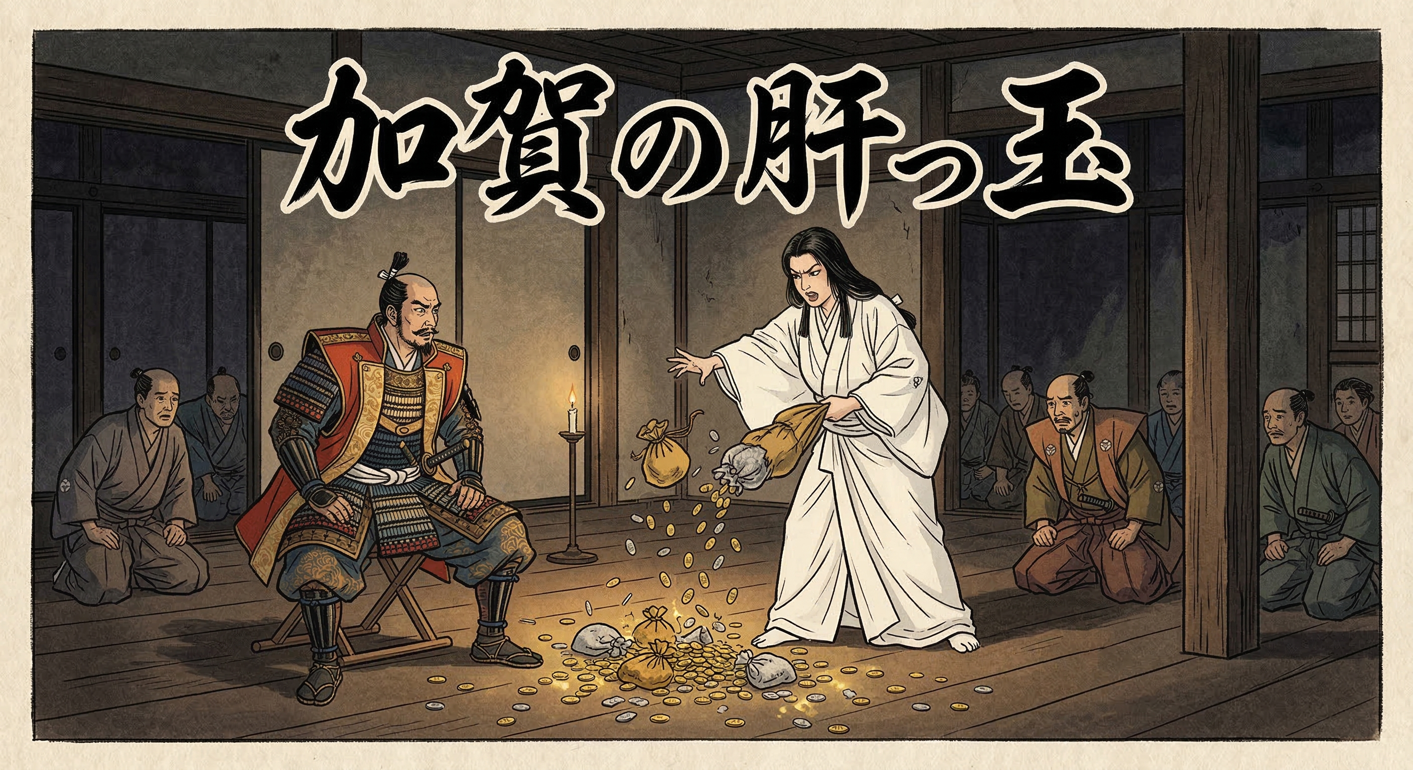 前田まつ～白装束で兵叱咤「加賀の肝っ玉」～