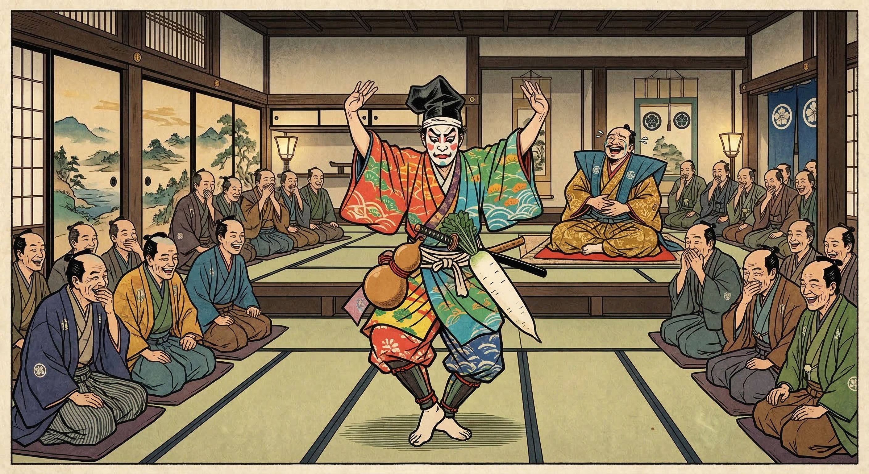 前野長康～異装で笑わせ失策許され道化譚～