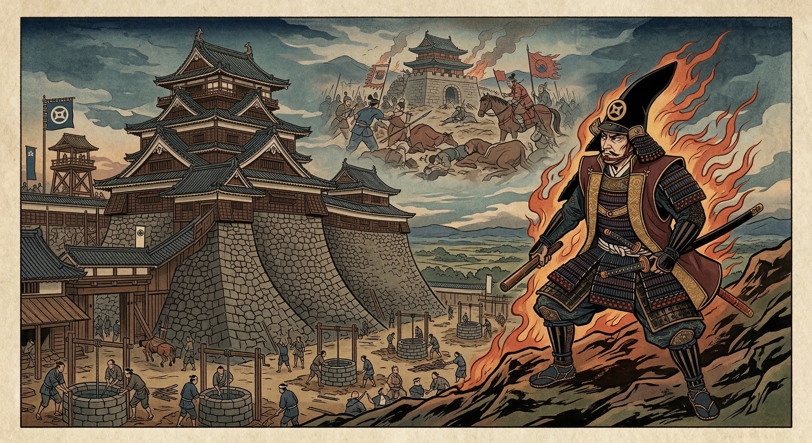 加藤清正～飢えても落ちぬと誇り耐える～