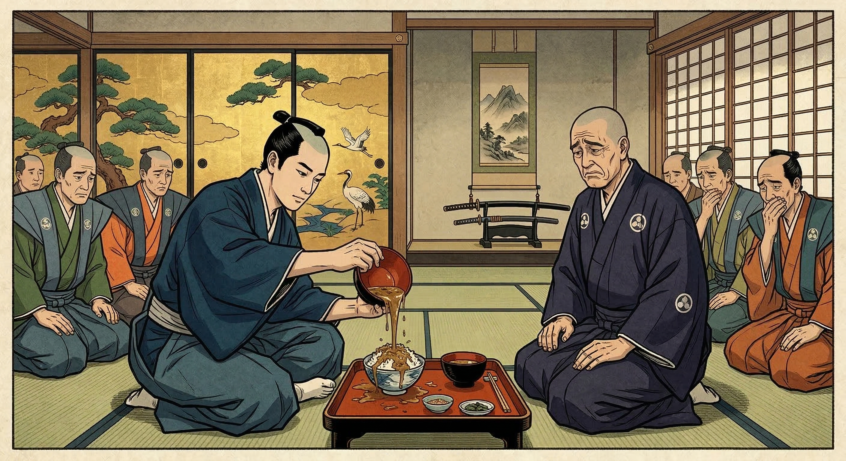 北条氏政が汁の味を何度も確かめ決断が鈍いとされた逸話の真偽を検証。後世の創作だが、北条氏滅亡を説明する物語として、現代のリーダーシップ論にも通じる。