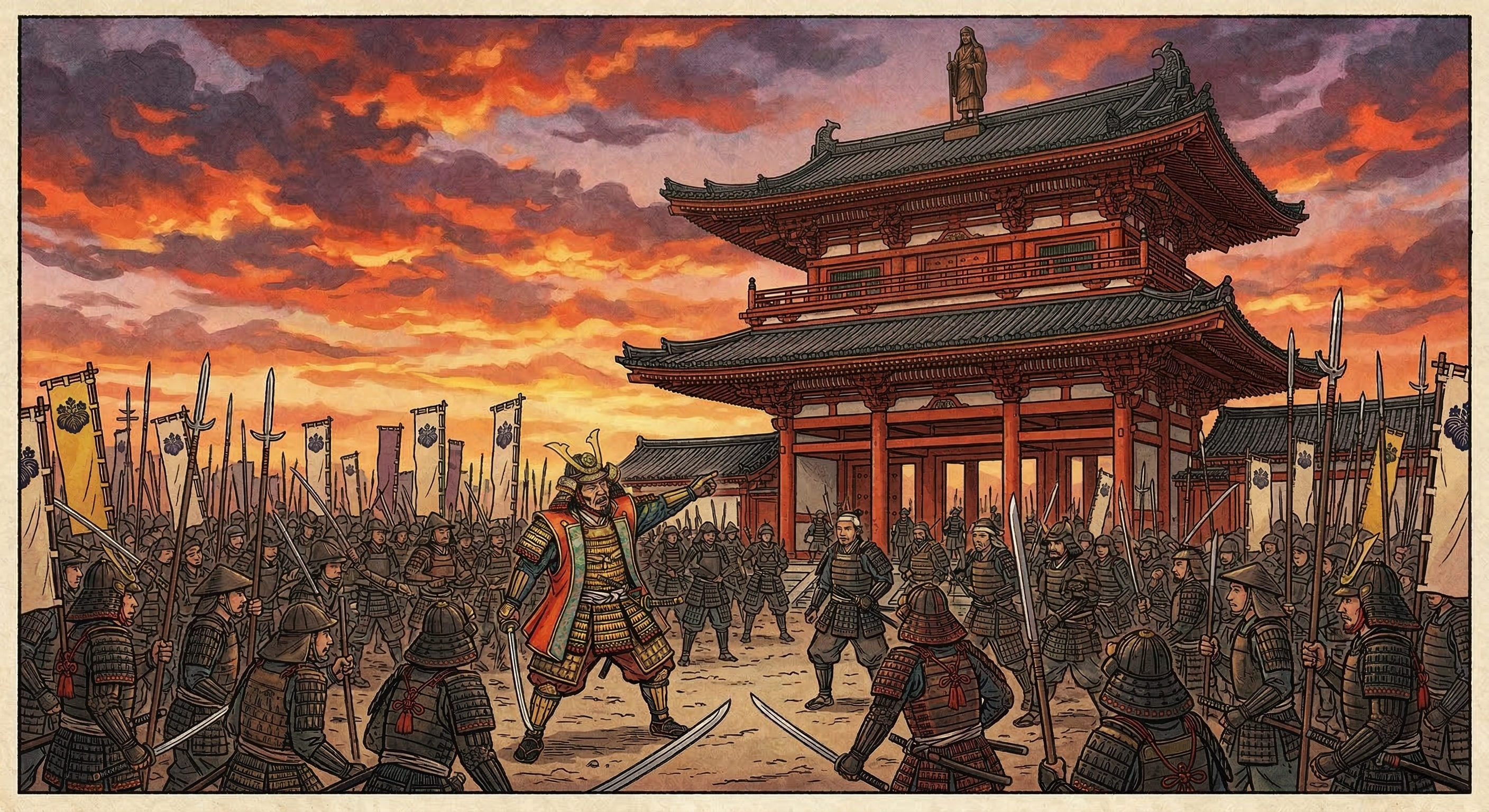 千利休～利休木像城門に置き決裂の火種～