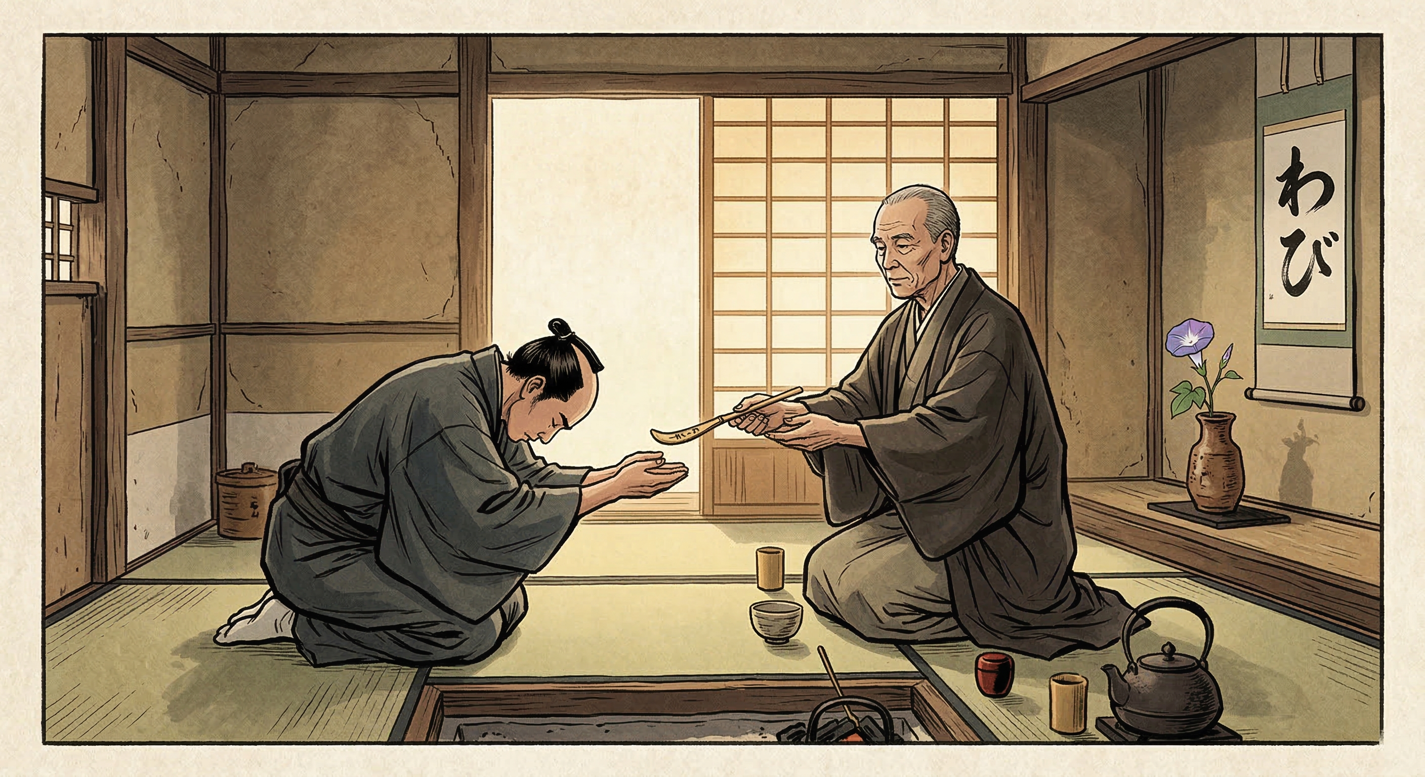 千利休～茶杓「一期一会」が命救う縁～