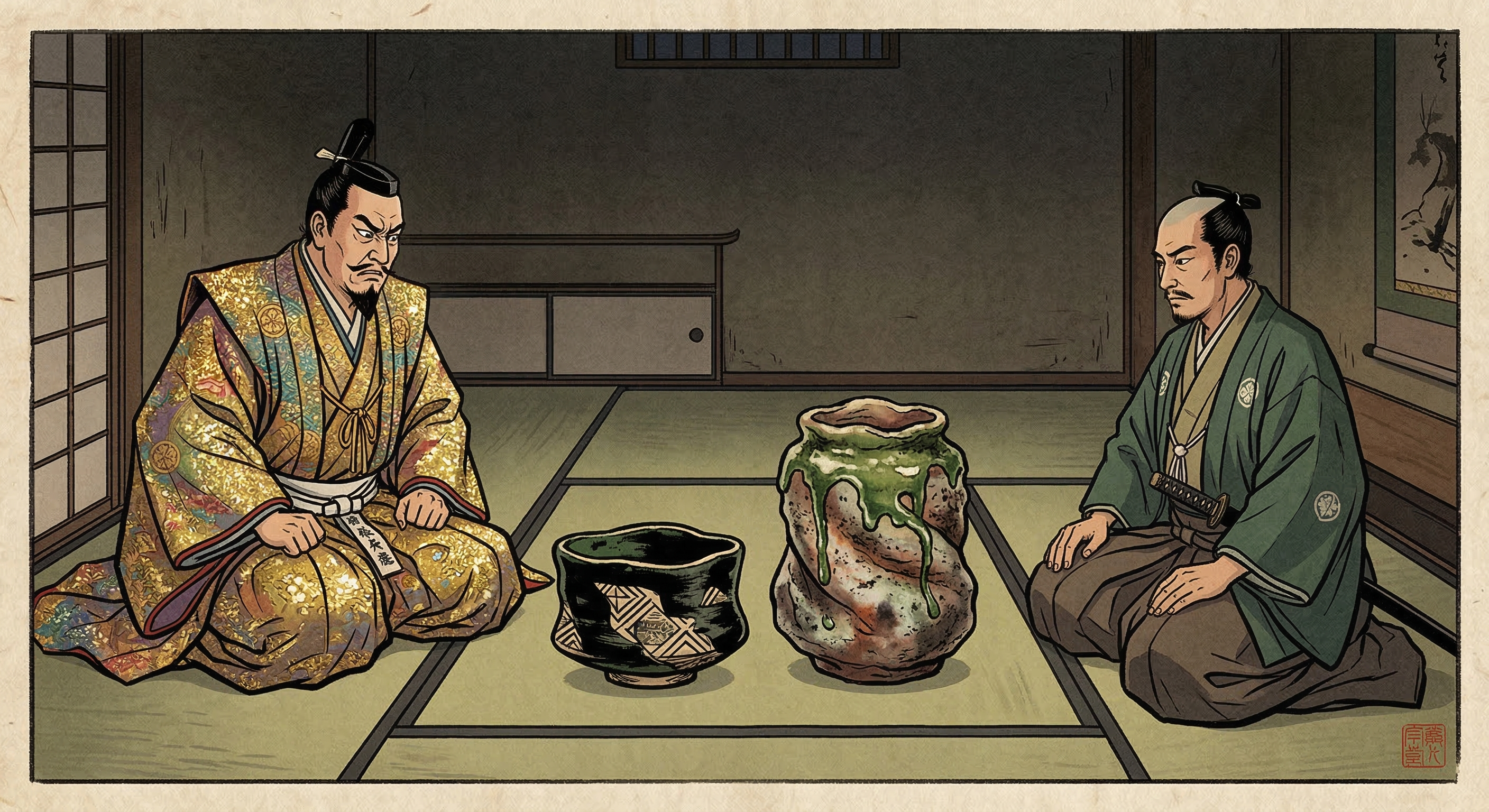 古田織部～茶の形骸化嘆きへうげ貫く～