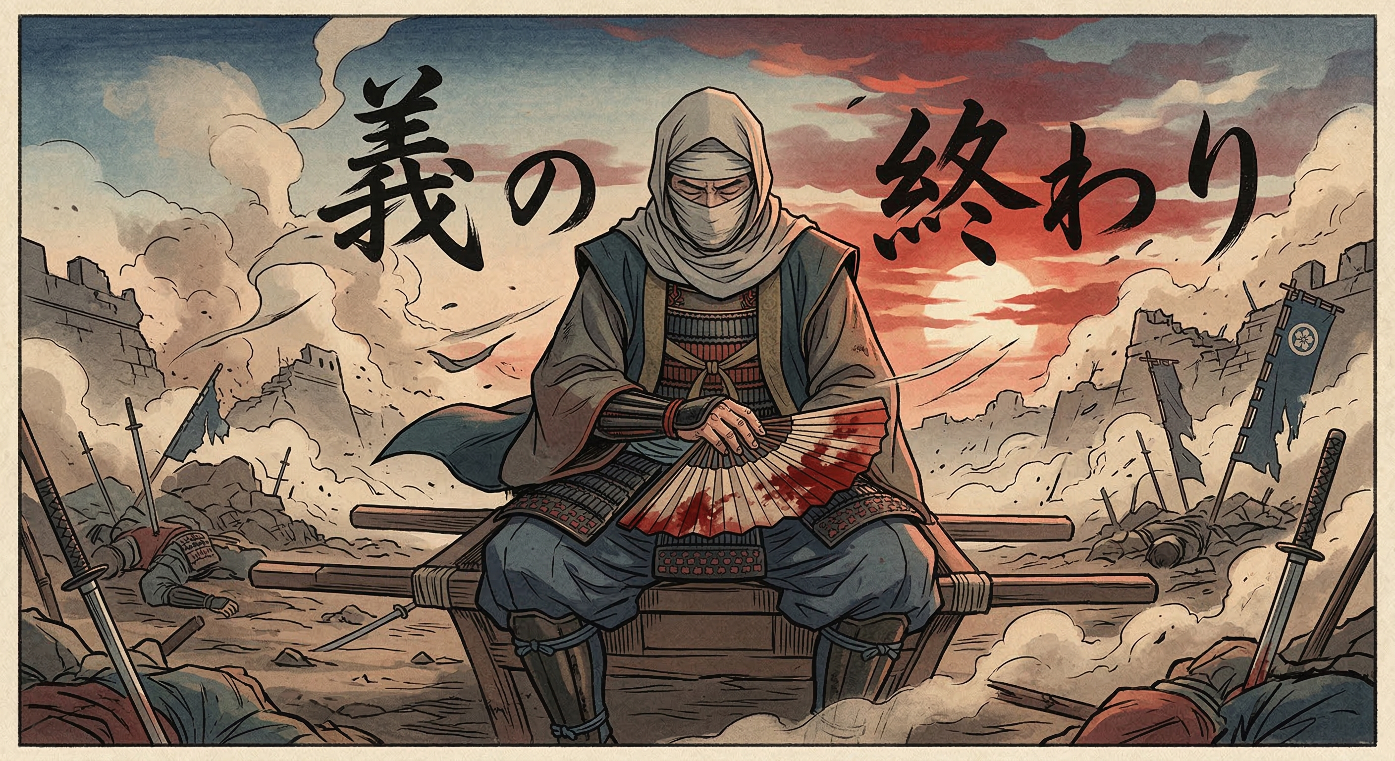 大谷吉継～敗北悟り、血扇畳み「義の終わり」～