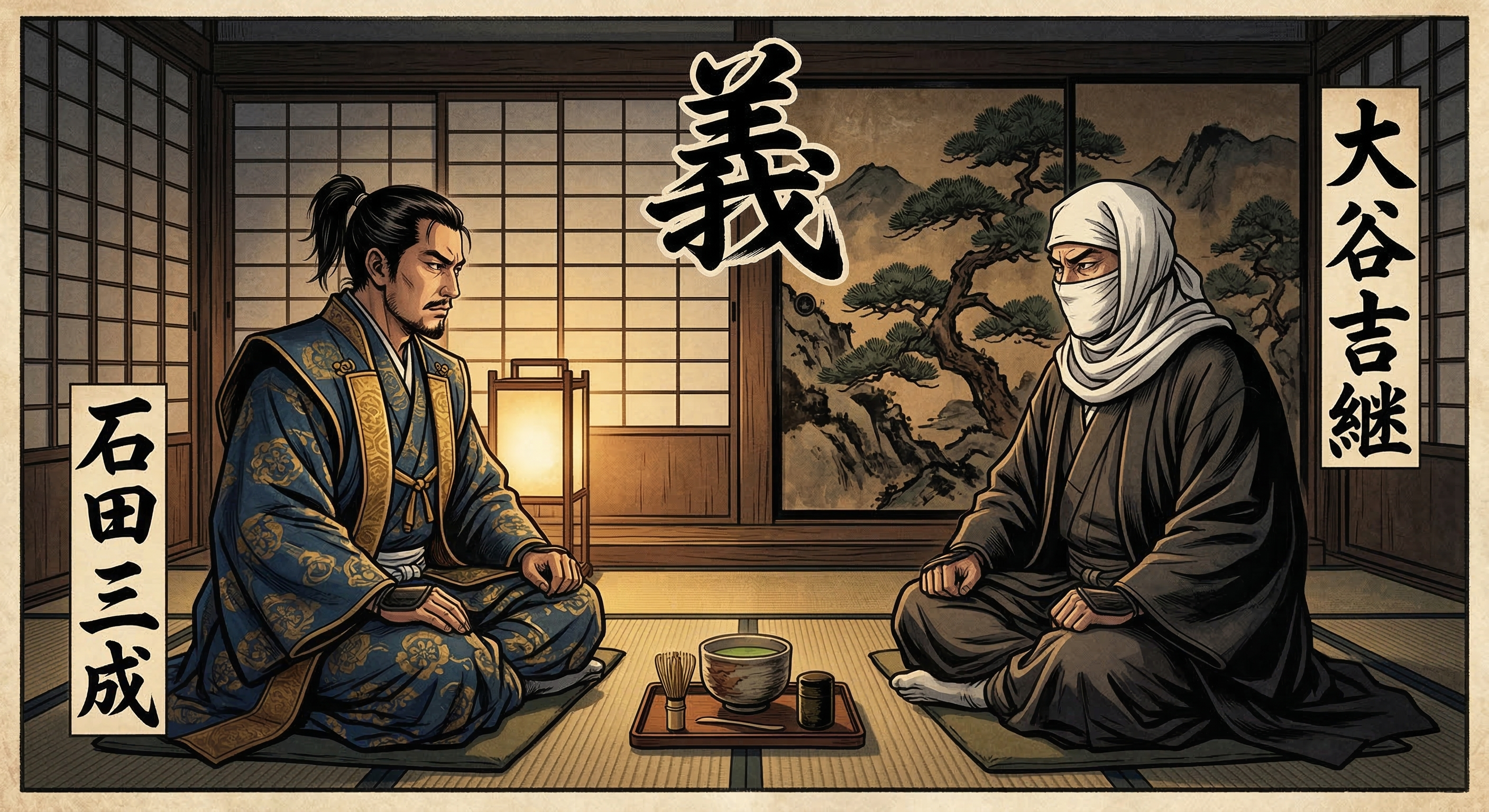 大谷吉継～病身押して友誼で三成に与す～