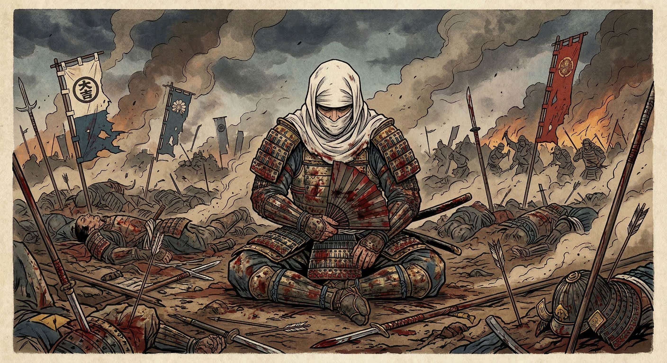 大谷吉継～血濡れ扇閉じ義は果たした潔～