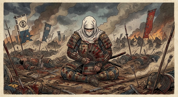 大谷吉継　～血濡れ扇閉じ義は果たした潔～