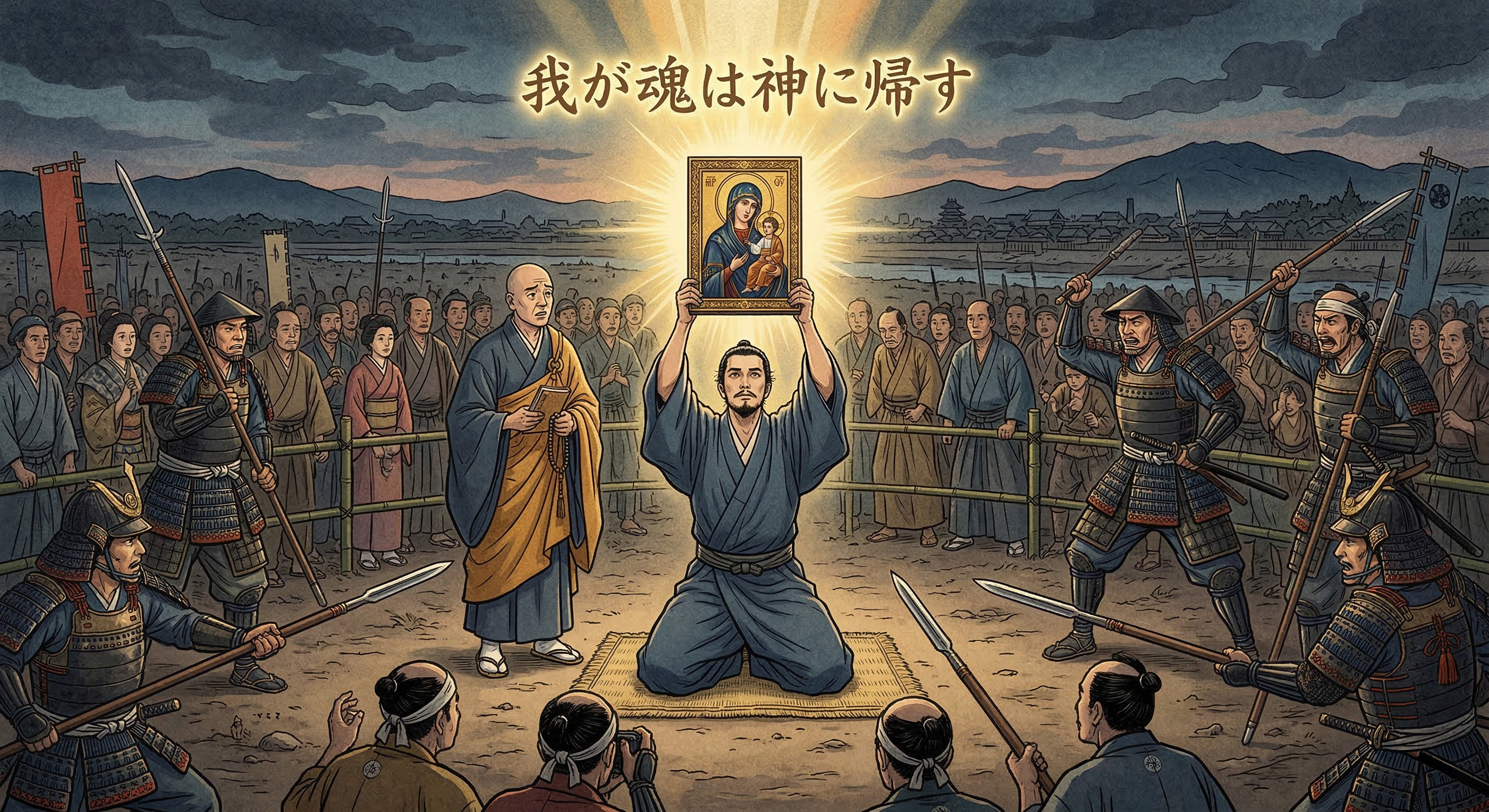 小西行長～処刑前「我が魂は神に帰す」と唱える～