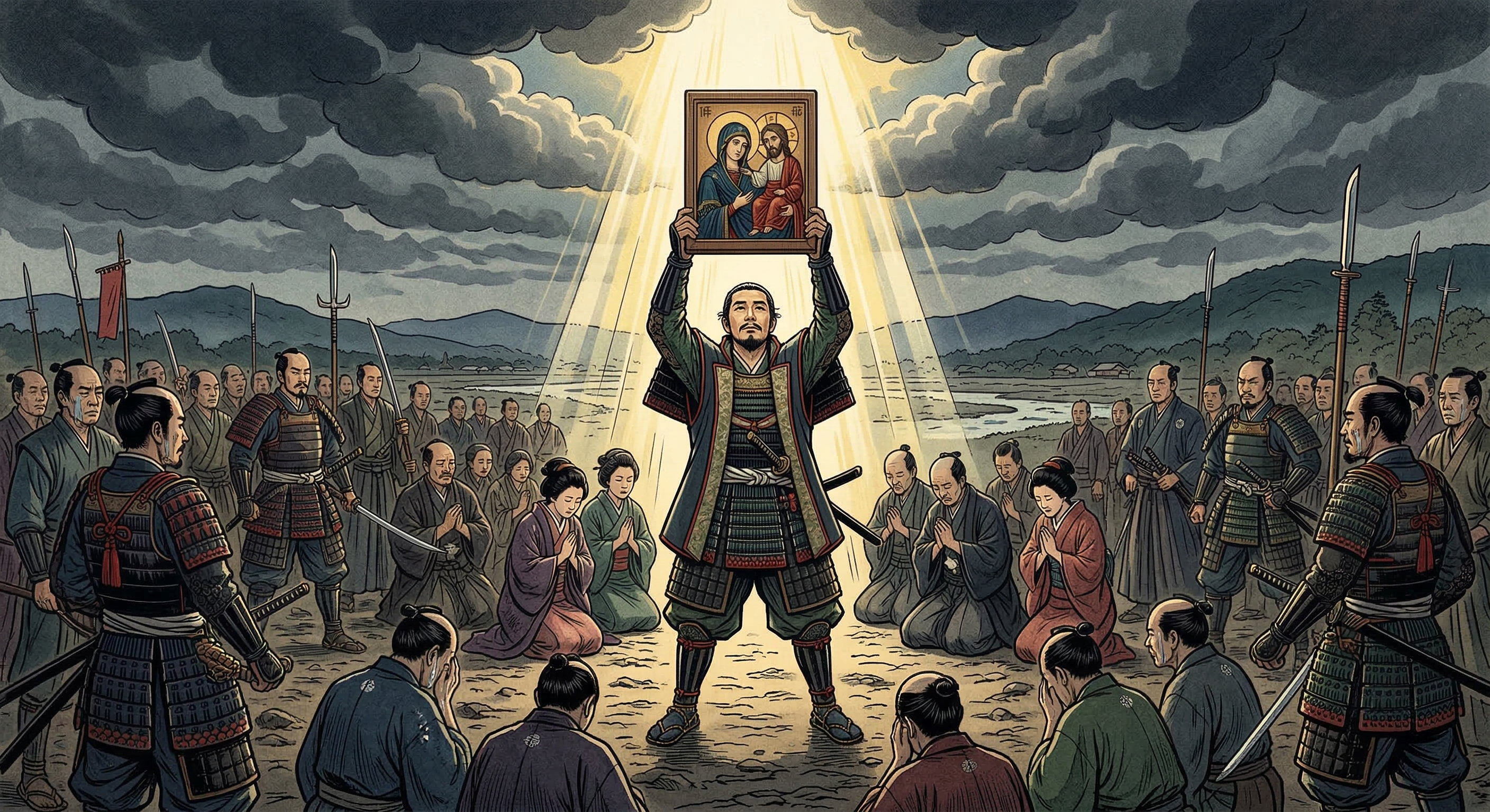 小西行長～聖書抱き赦し祈る殉教譚～