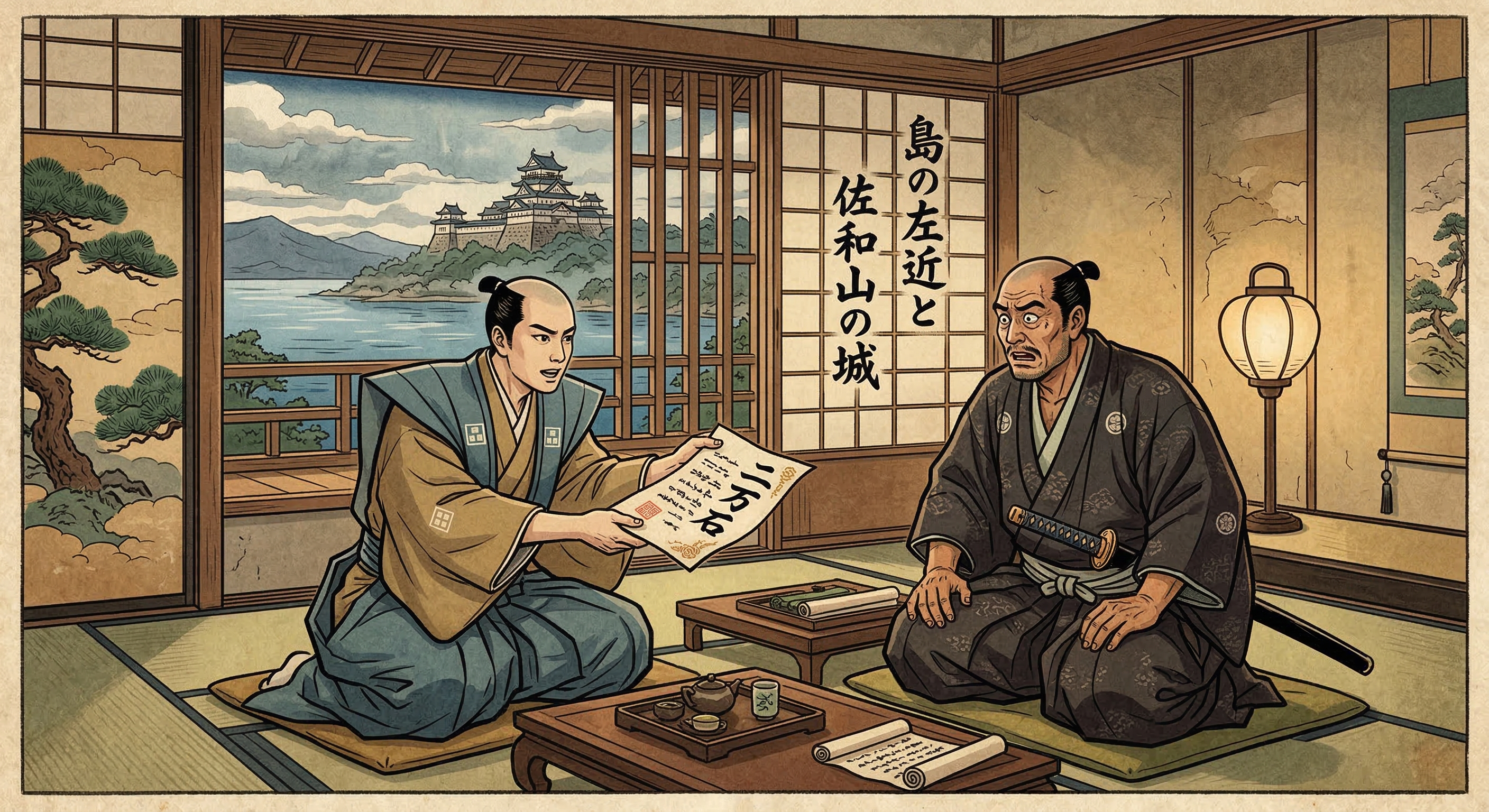 島左近～俸禄半分で雇えぬ廉直の話～