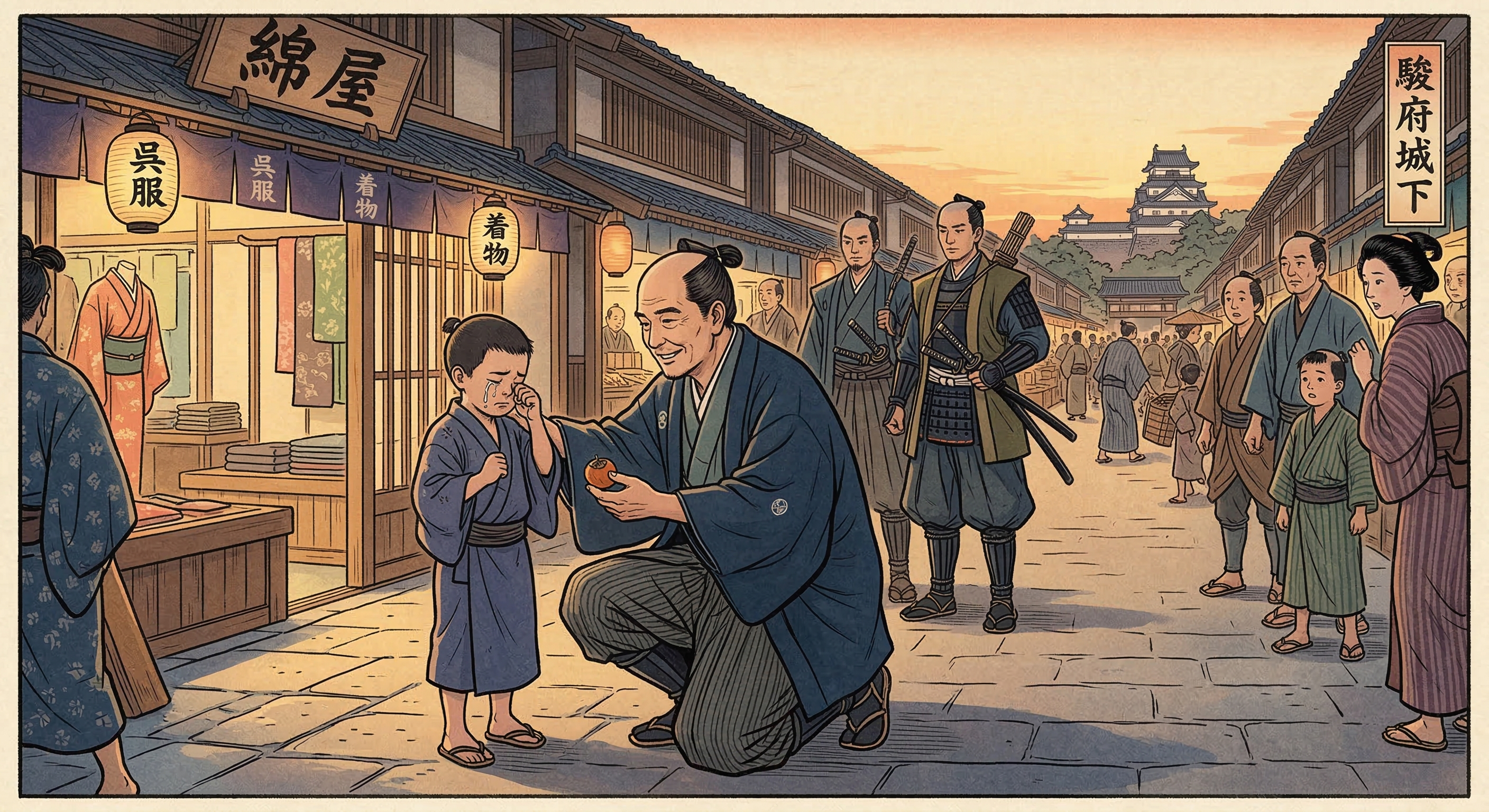 徳川家康～城下で迷子に寄り添う温情～