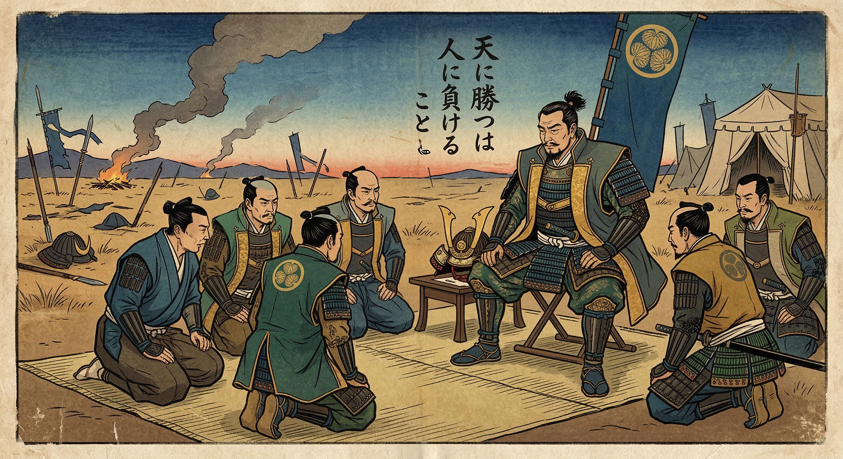 徳川家康「天に勝つは人に負ける」達観譚を考察。三方ヶ原の敗戦から得た教訓、人の重要性、そして天下人としての哲学形成を多角的に検証する。