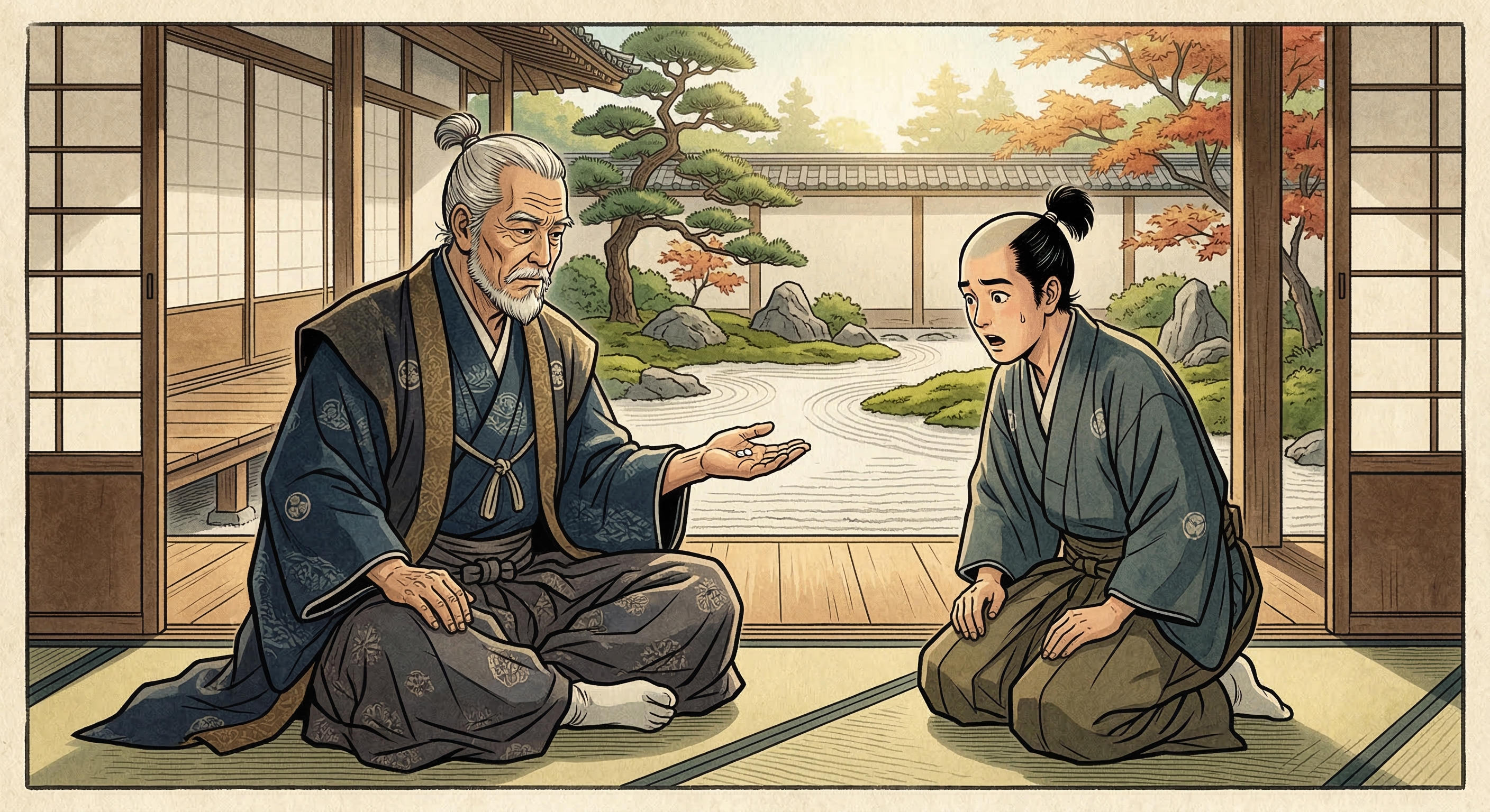 徳川家康の「米一粒の教え」は史実ではないが、彼の倹約家としてのイメージ、米の絶対的価値、民政思想が融合し、後世に理想の君主像として語り継がれた物語。