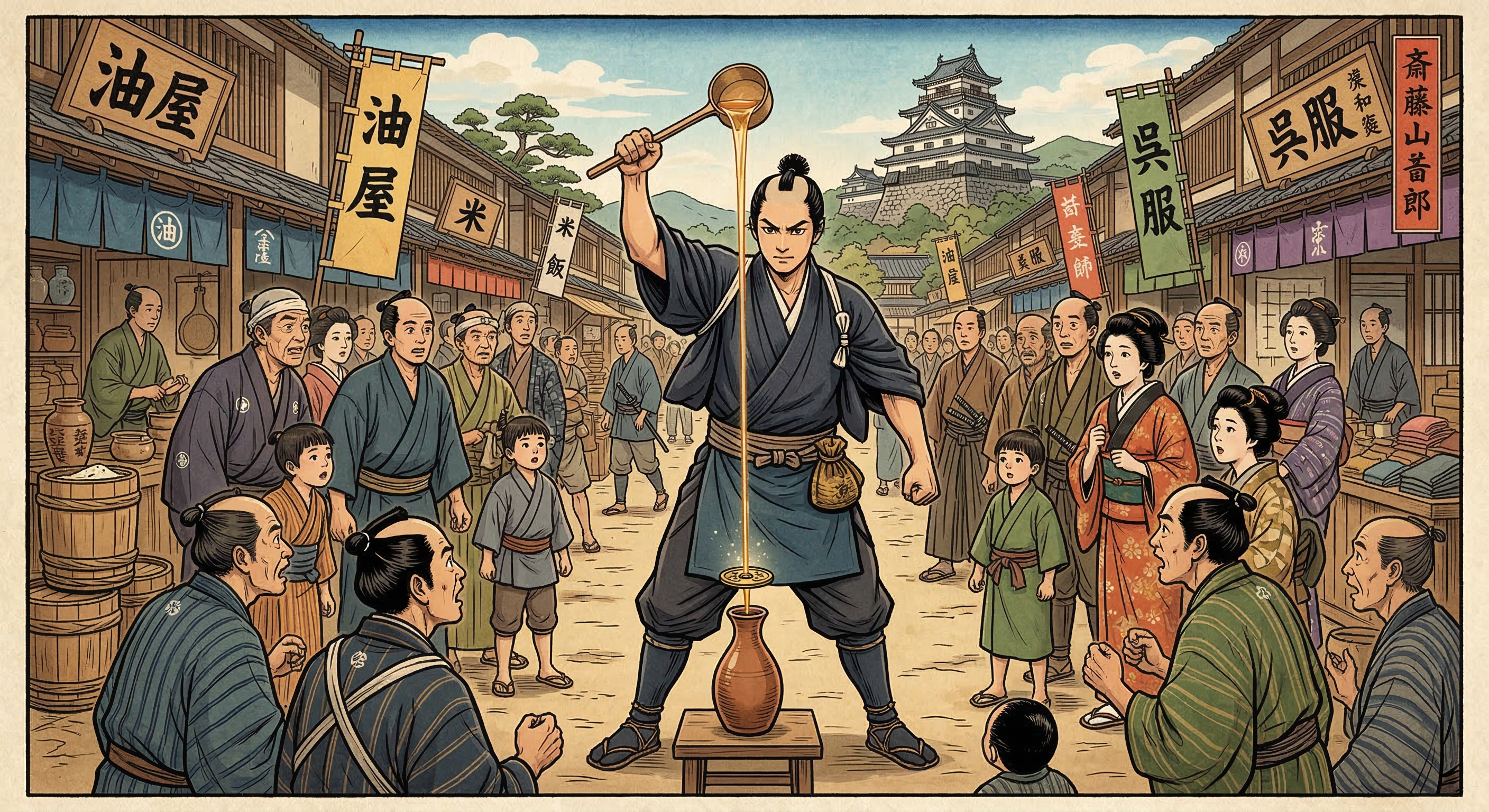 斎藤道三～油売りから美濃国主へ出世～