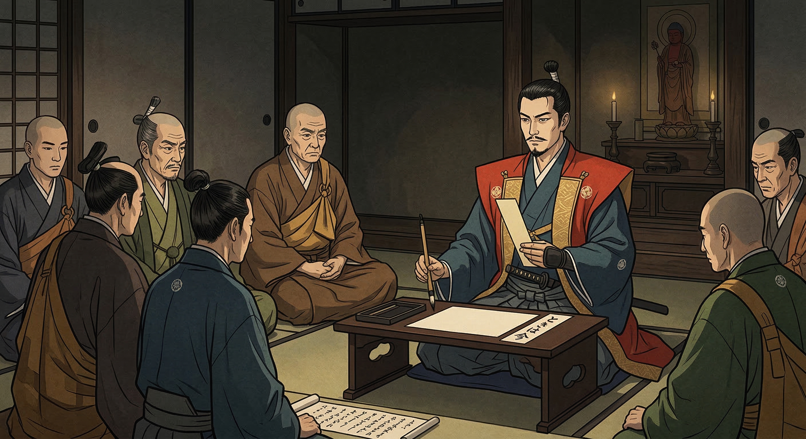 明智光秀～愛宕百韻で胸中隠す用心深さ～