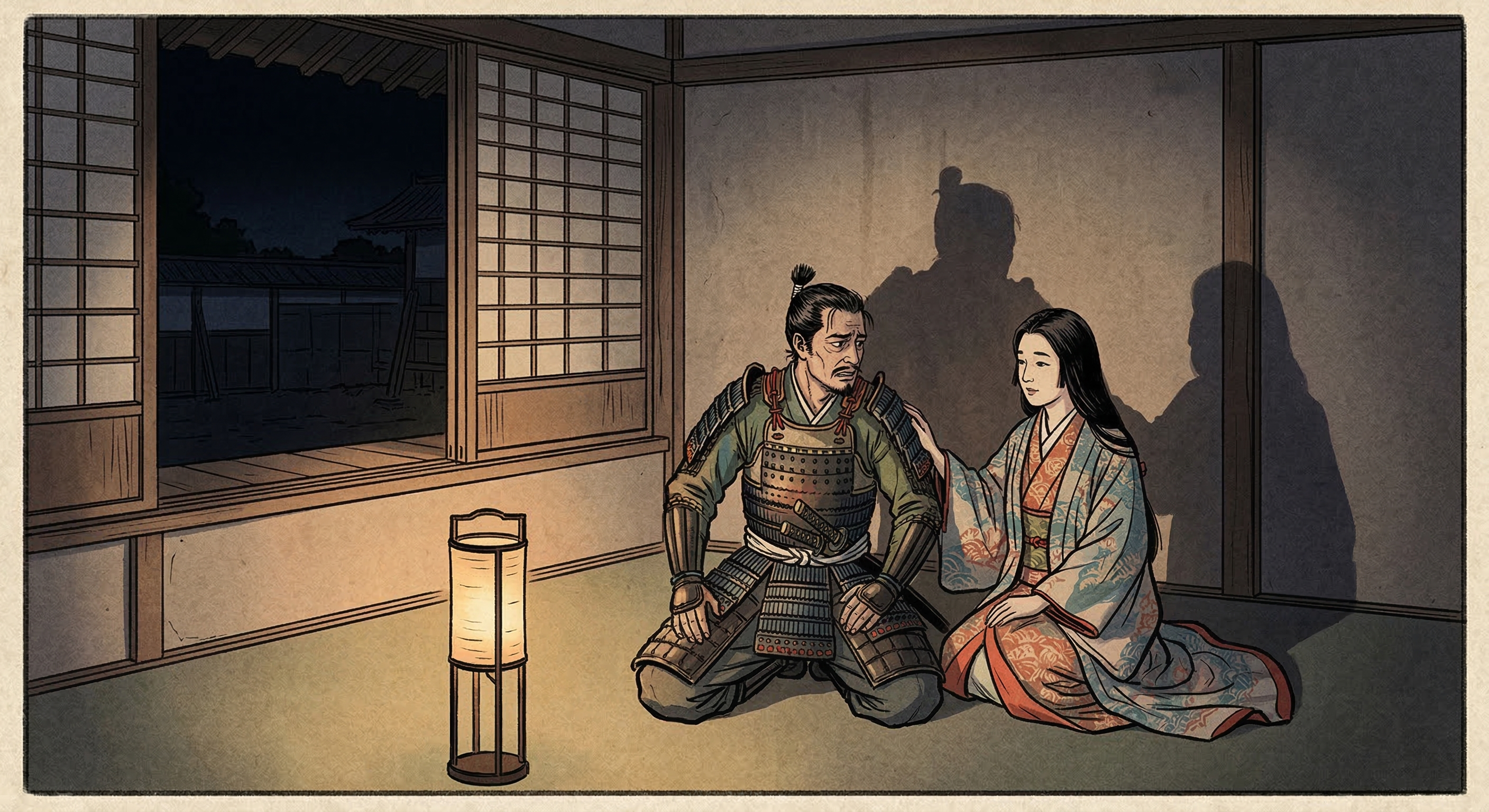 明智光秀～謀反前夜妻に敵は本能寺にと呟く～