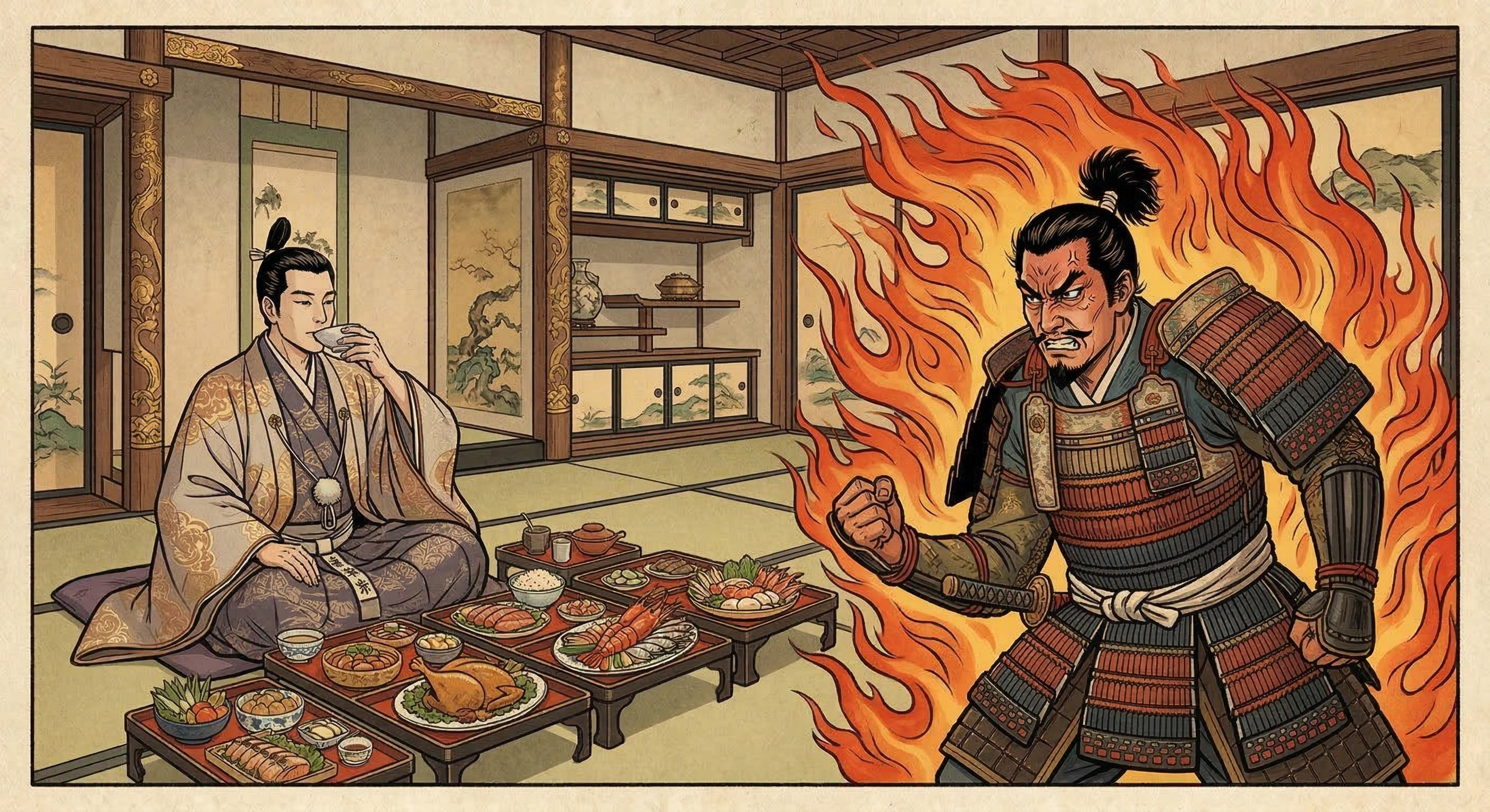 朝倉義景～信長饗応遅らせ怒り物語化～