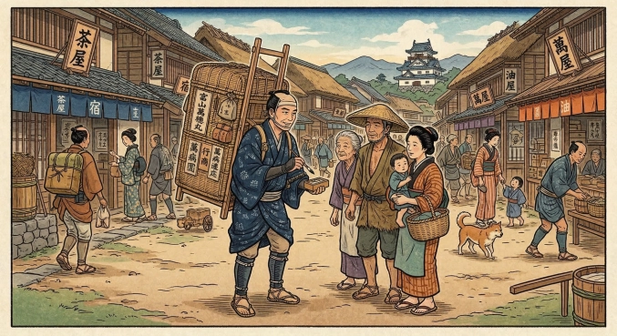 本多正信　～落魄時に行商巡り情報網を築く～