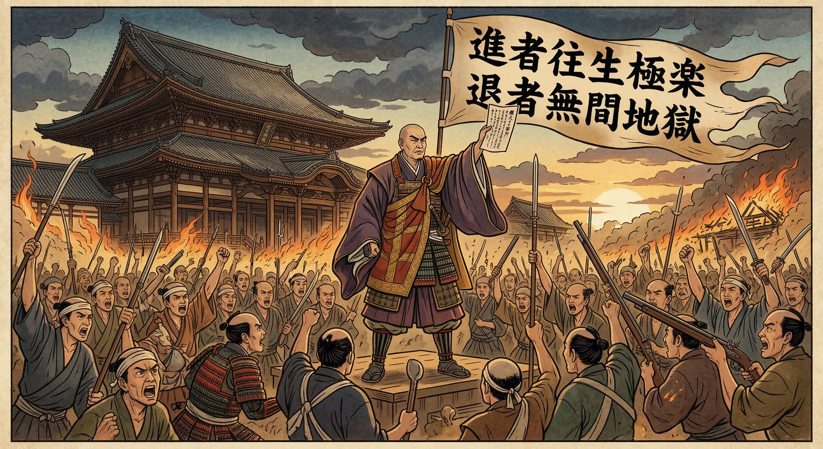 本願寺顕如～一向一揆促し連判状統率力～