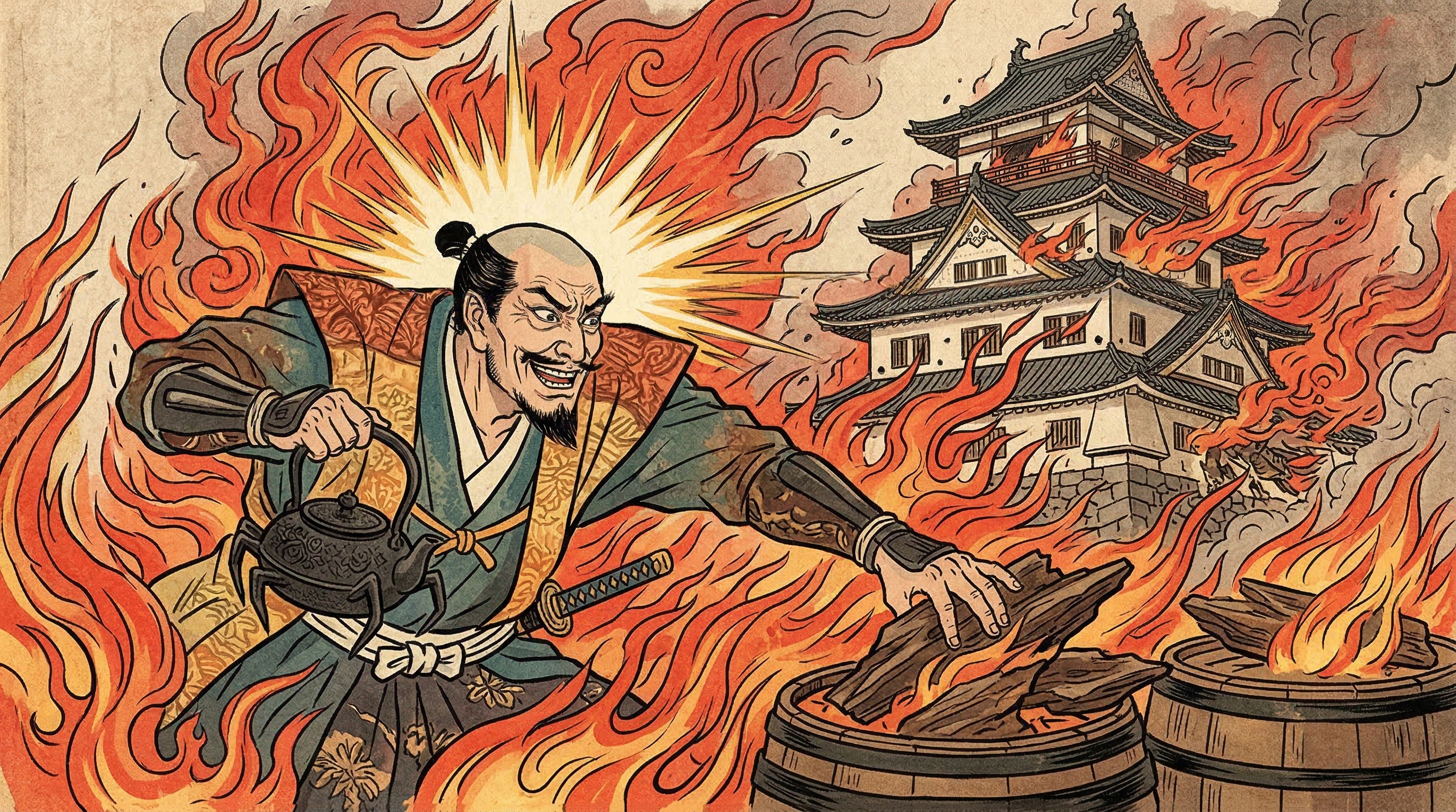 松永久秀～蘭奢待焚きつつ爆死奔放な伝説～