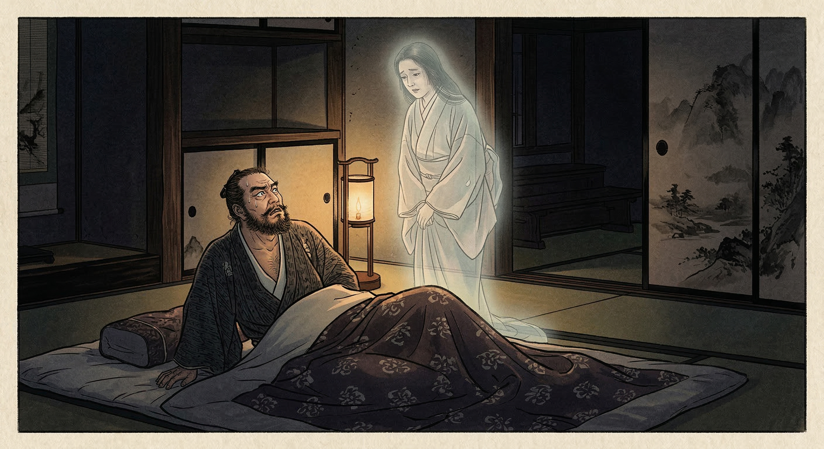 武田信玄～今川領侵攻前母の夢に戒められ撤退～