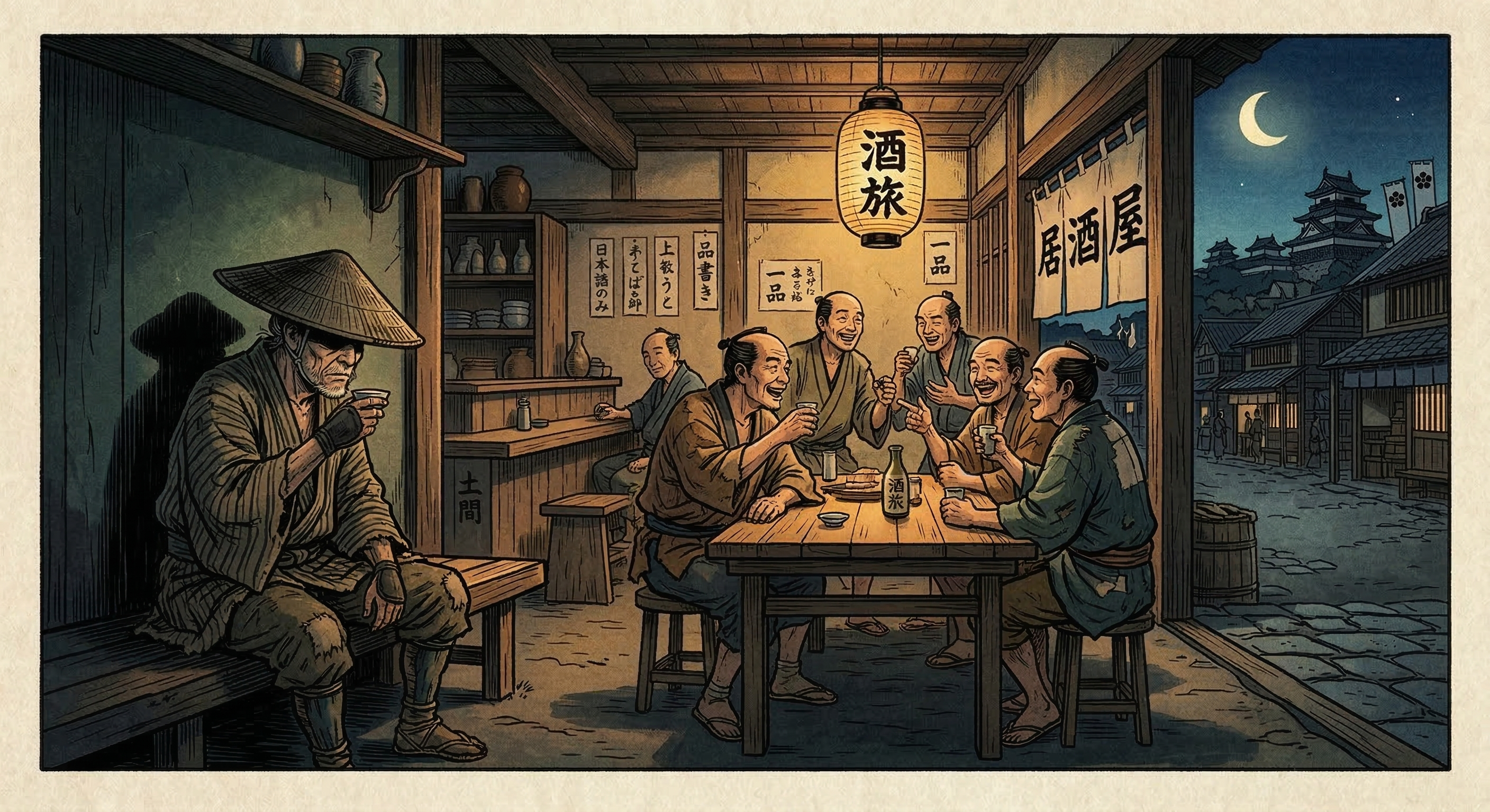 武田信玄～夜城抜け出し市井の声を聞く～