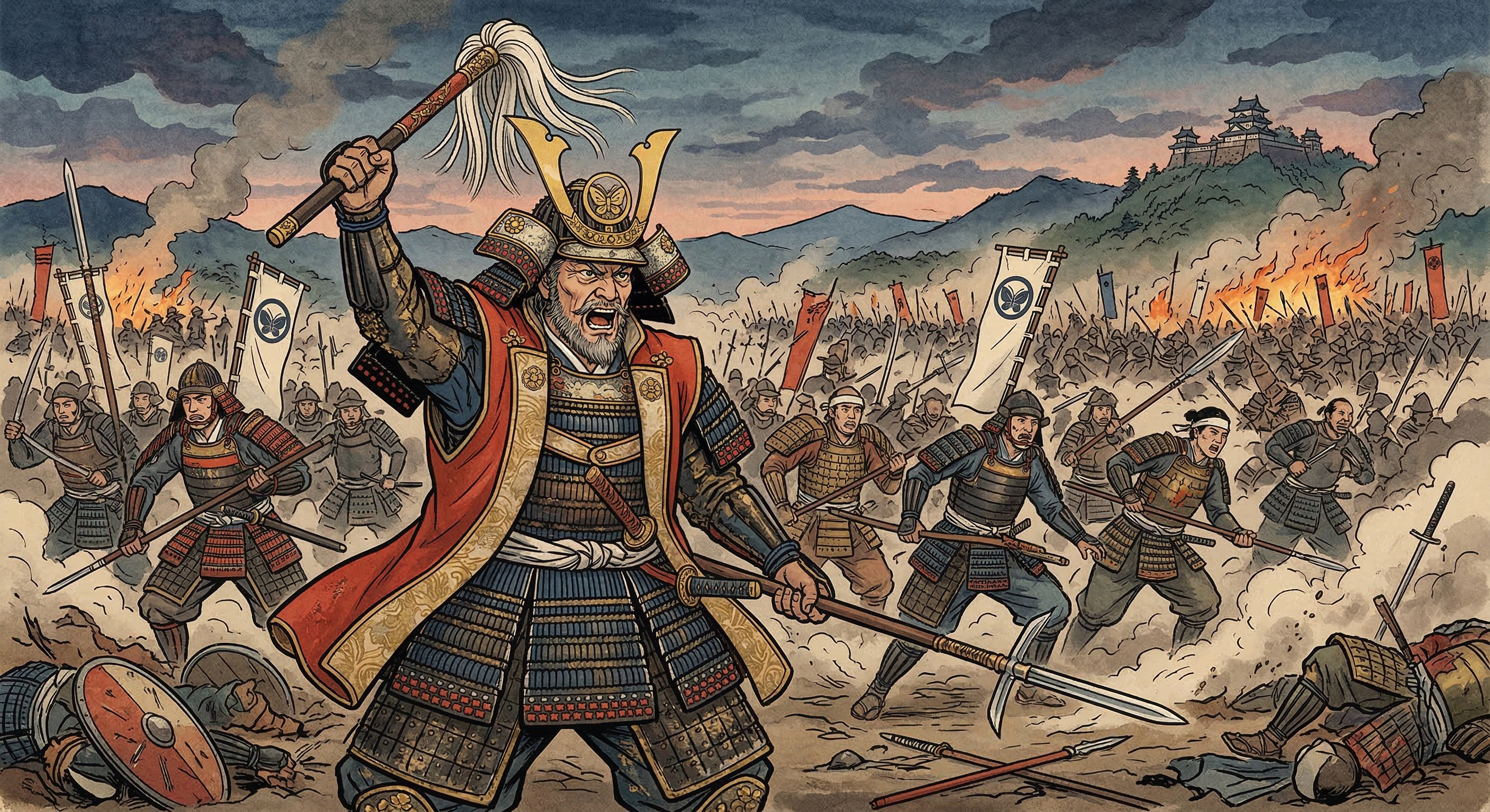 池田恒興～先陣で崩れ支え影の功労談～