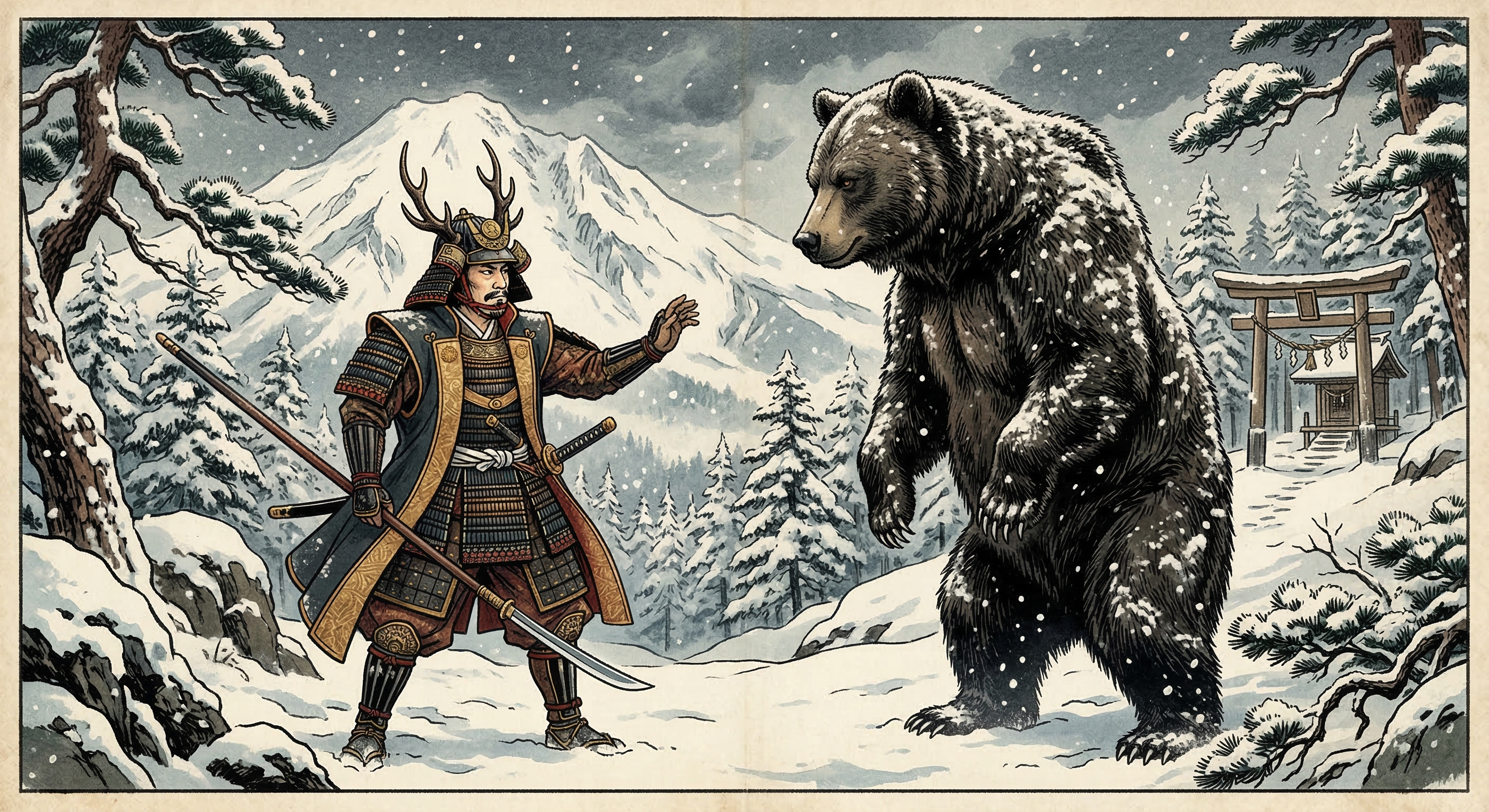 津軽為信～熊を神と祀り北の地の平穏を保つ～