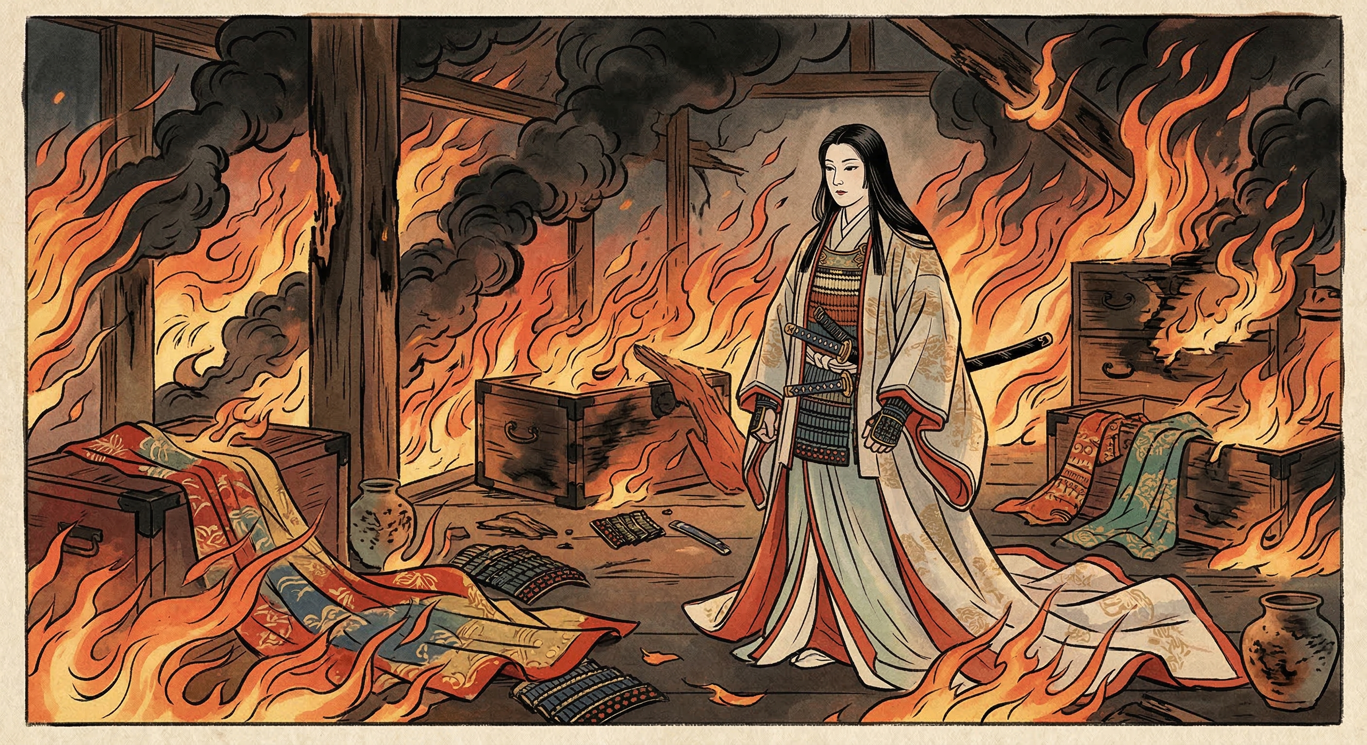 淀殿～天守で最期高貴な終焉譚～