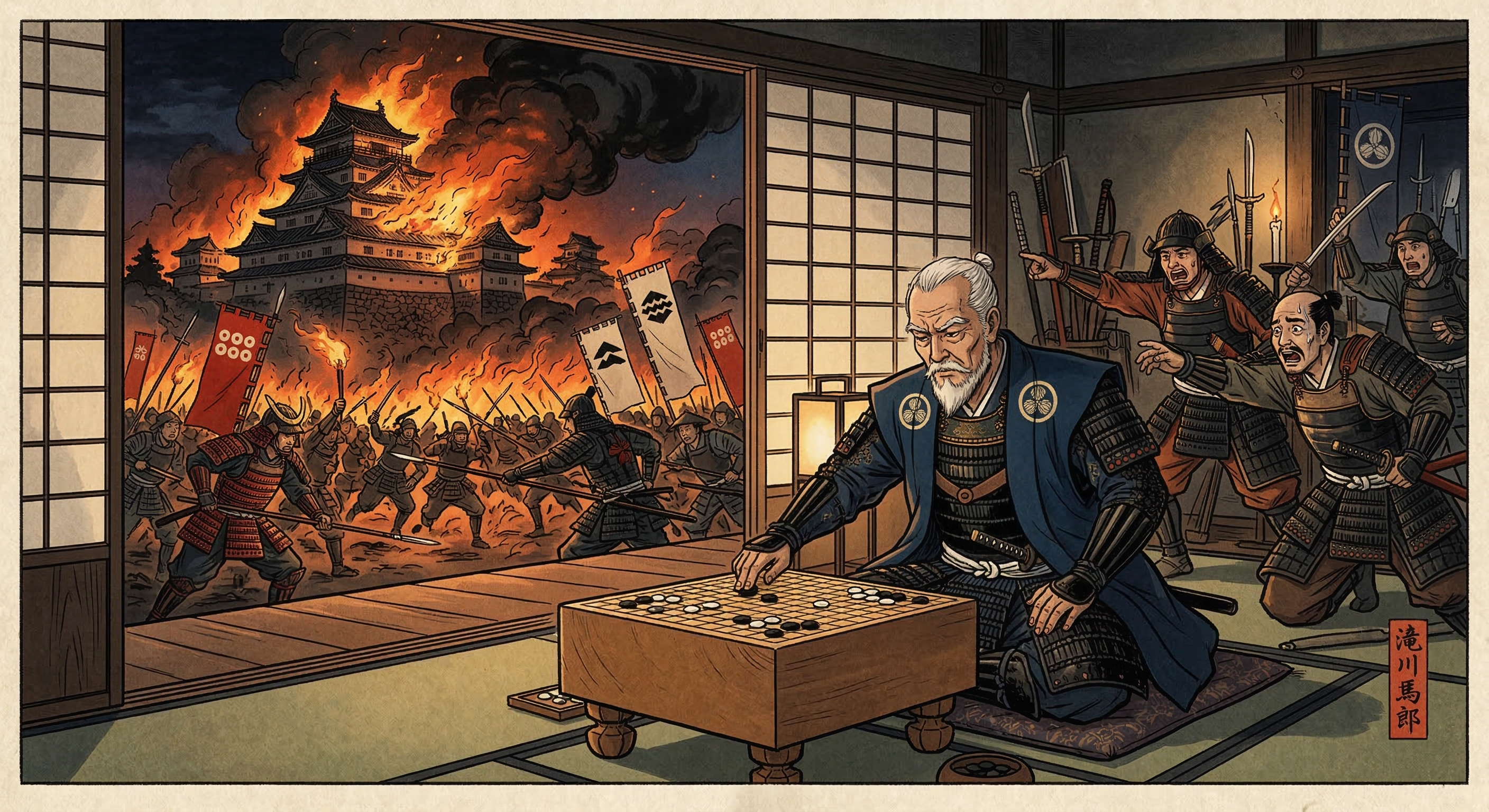 滝川一益～真田反攻で狼狽撤退皮肉話～