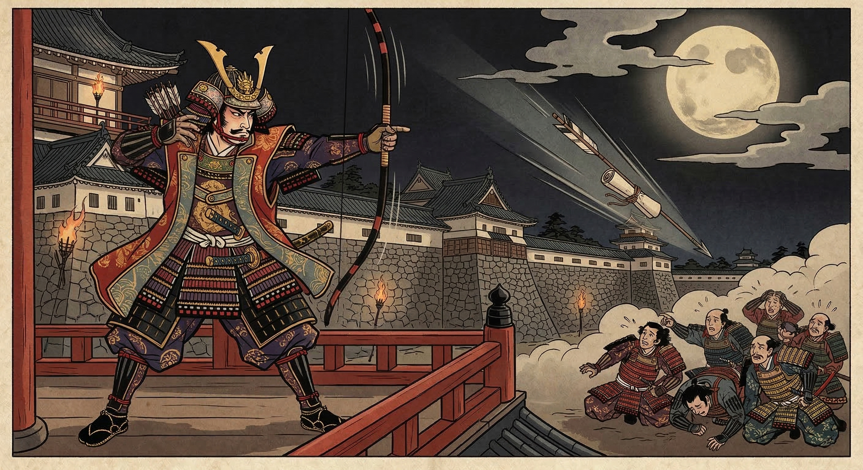 滝川一益～矢文飛ばし諸豪屈服威圧譚～