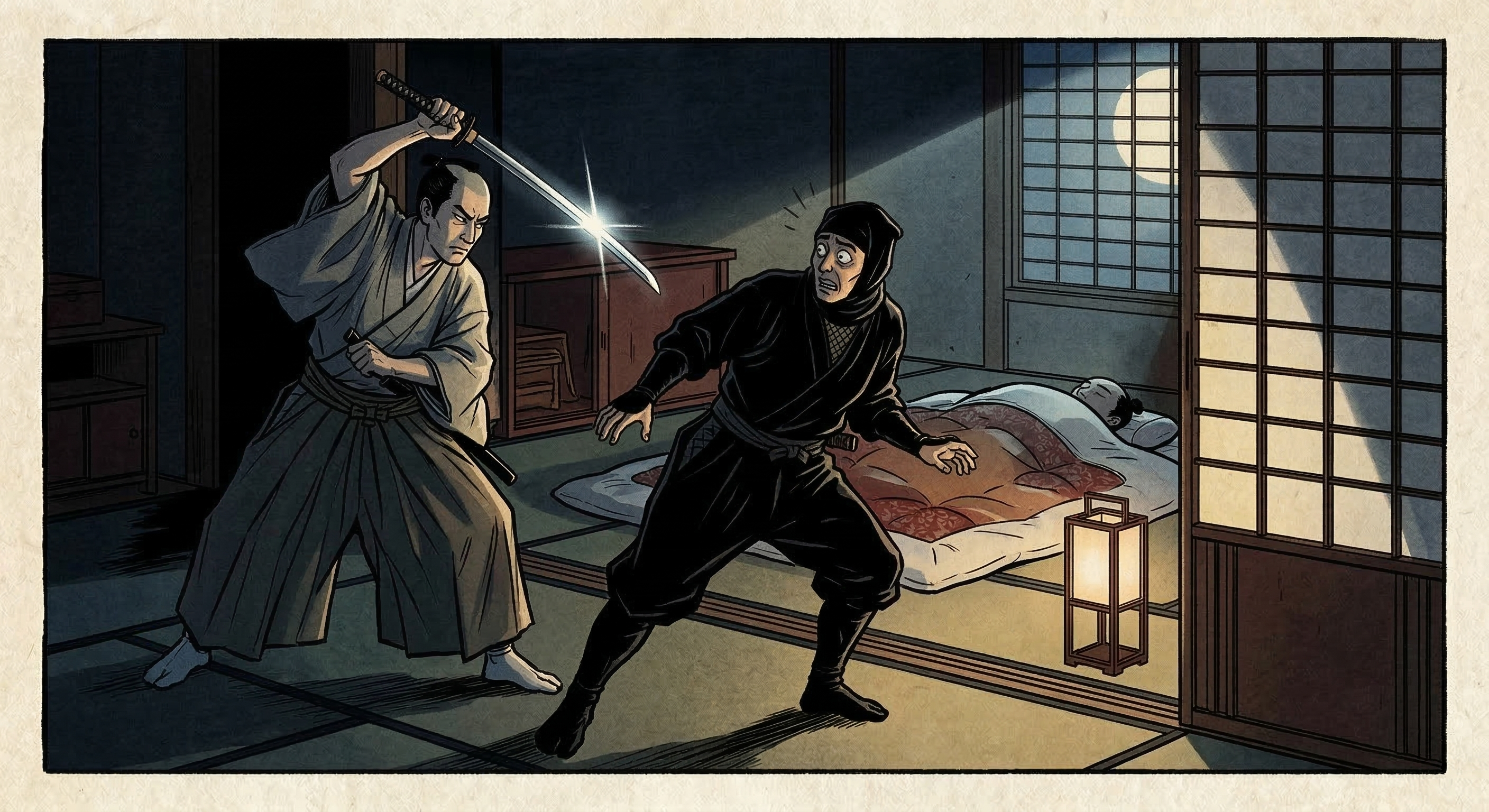 片倉小十郎の「寝所の刺客」伝説を徹底分析。史実と伝承を比較し、人取橋の戦いや政宗の右目抉り、母による毒殺未遂疑惑から忠勇譚の真実に迫る。