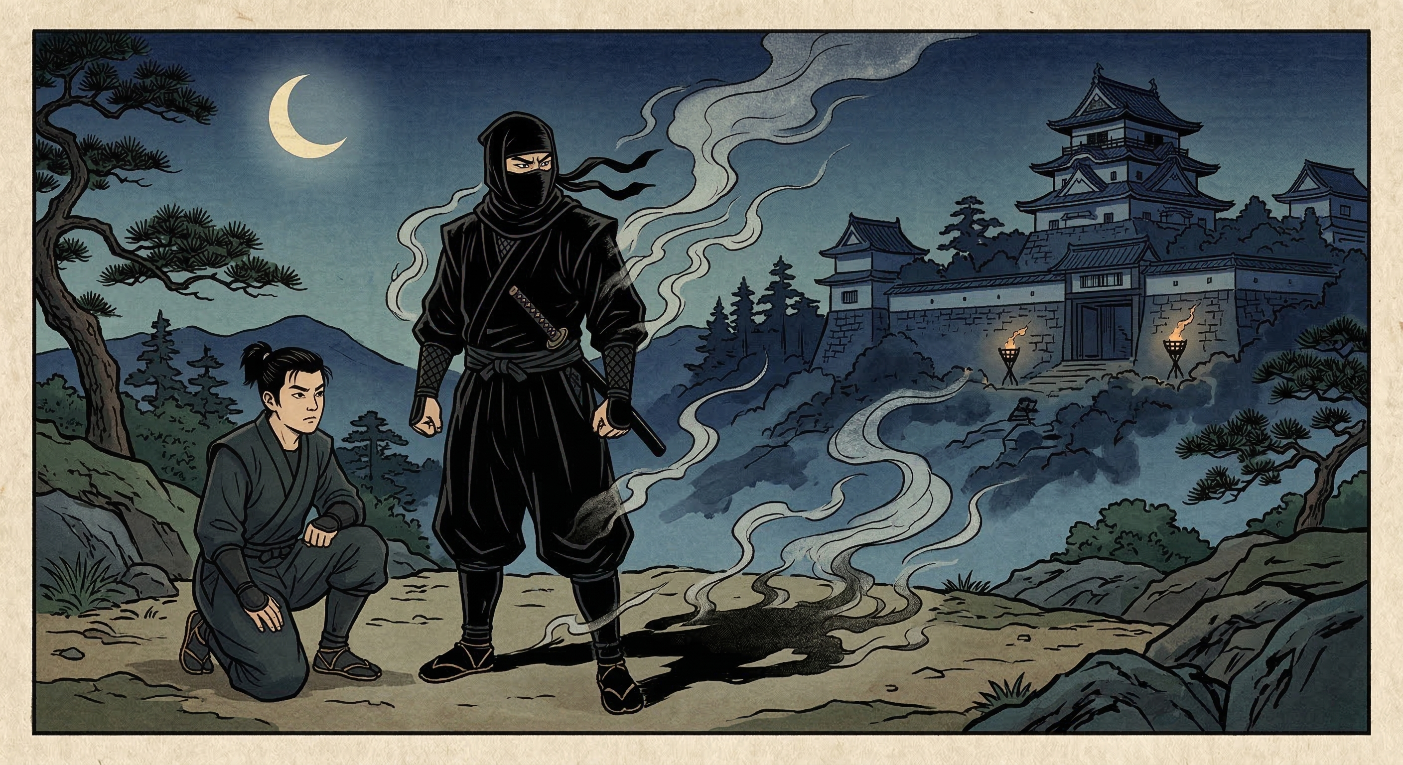 百地丹波～忍術の極意は影を消す心と教える～