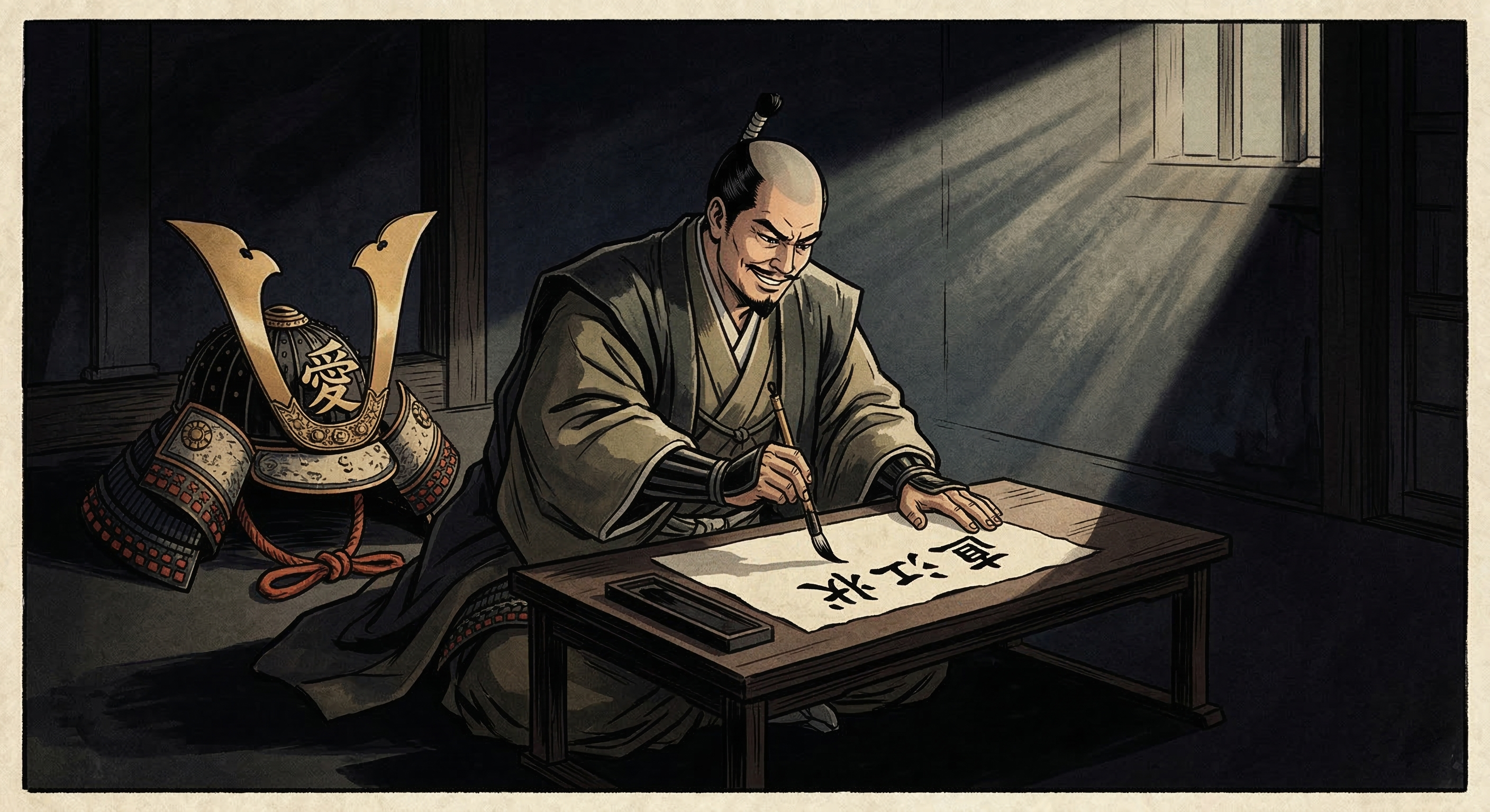 直江兼続～直江状送り、皮肉交え礼失わぬ文才～