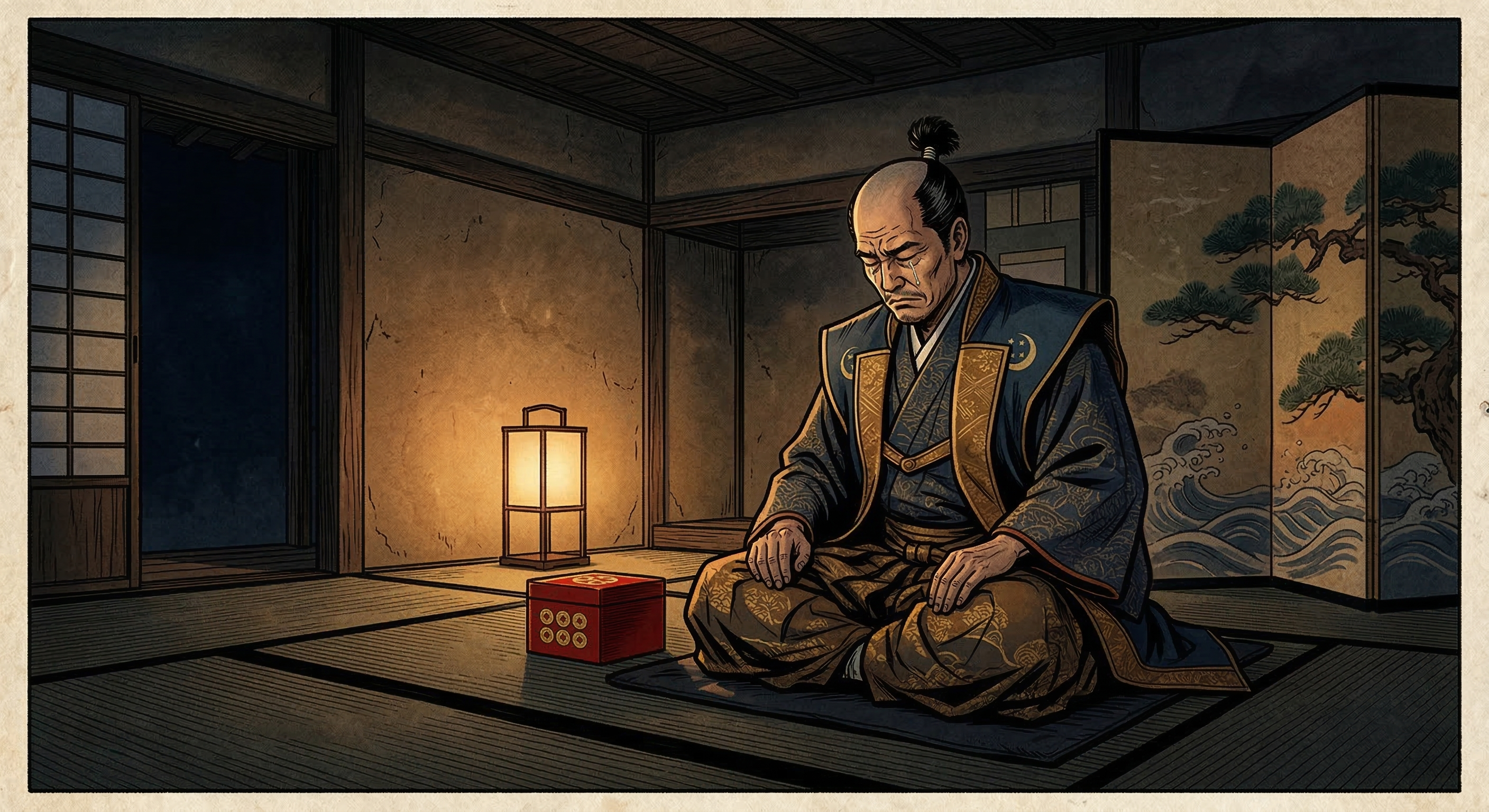 真田信之が兄として弟・幸村の壮絶な死に際し、公には「弟は武、我は治」と語り、真田家存続のため涙を隠した逸話。兄弟の深い絆と、乱世を生き抜いた苦悩を描く。