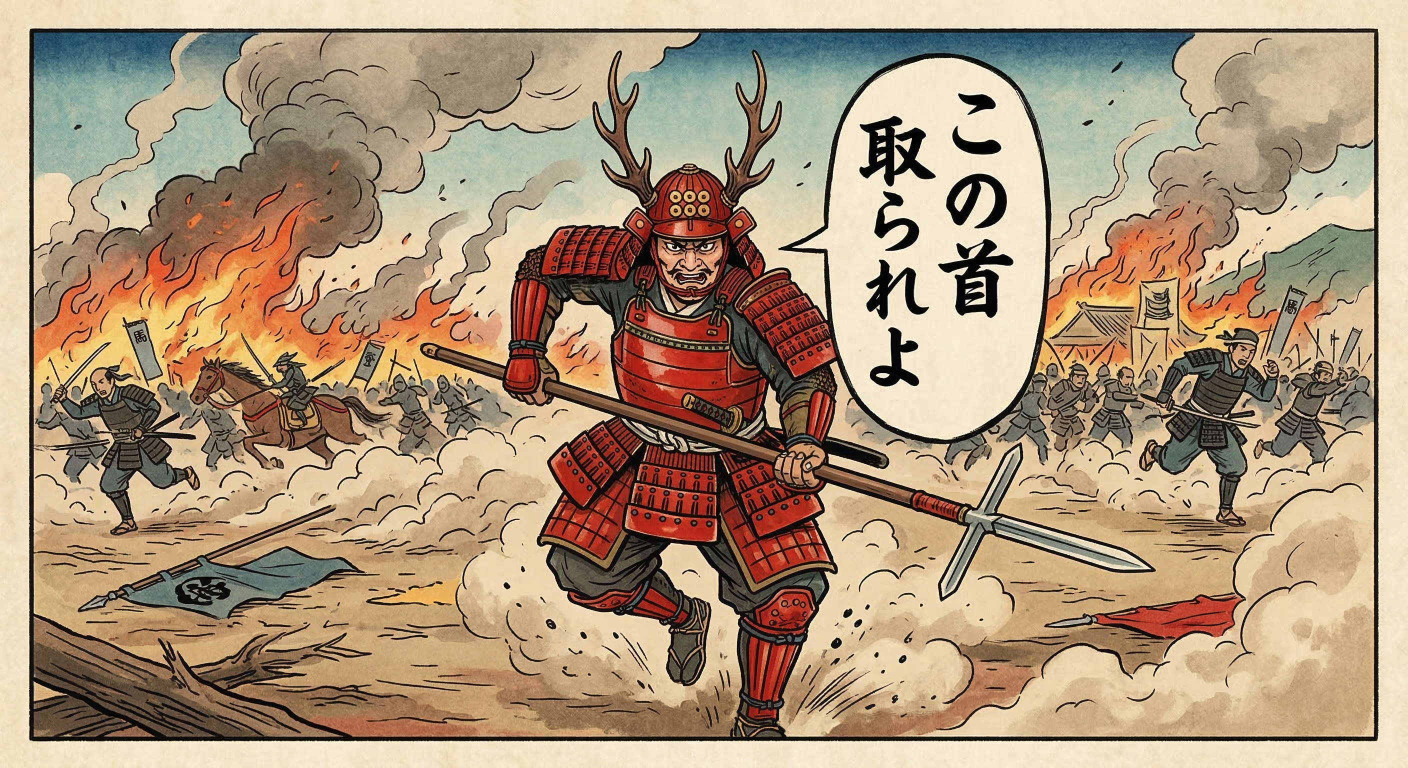 真田信繁～戦中家康にこの首取られよと挑む～