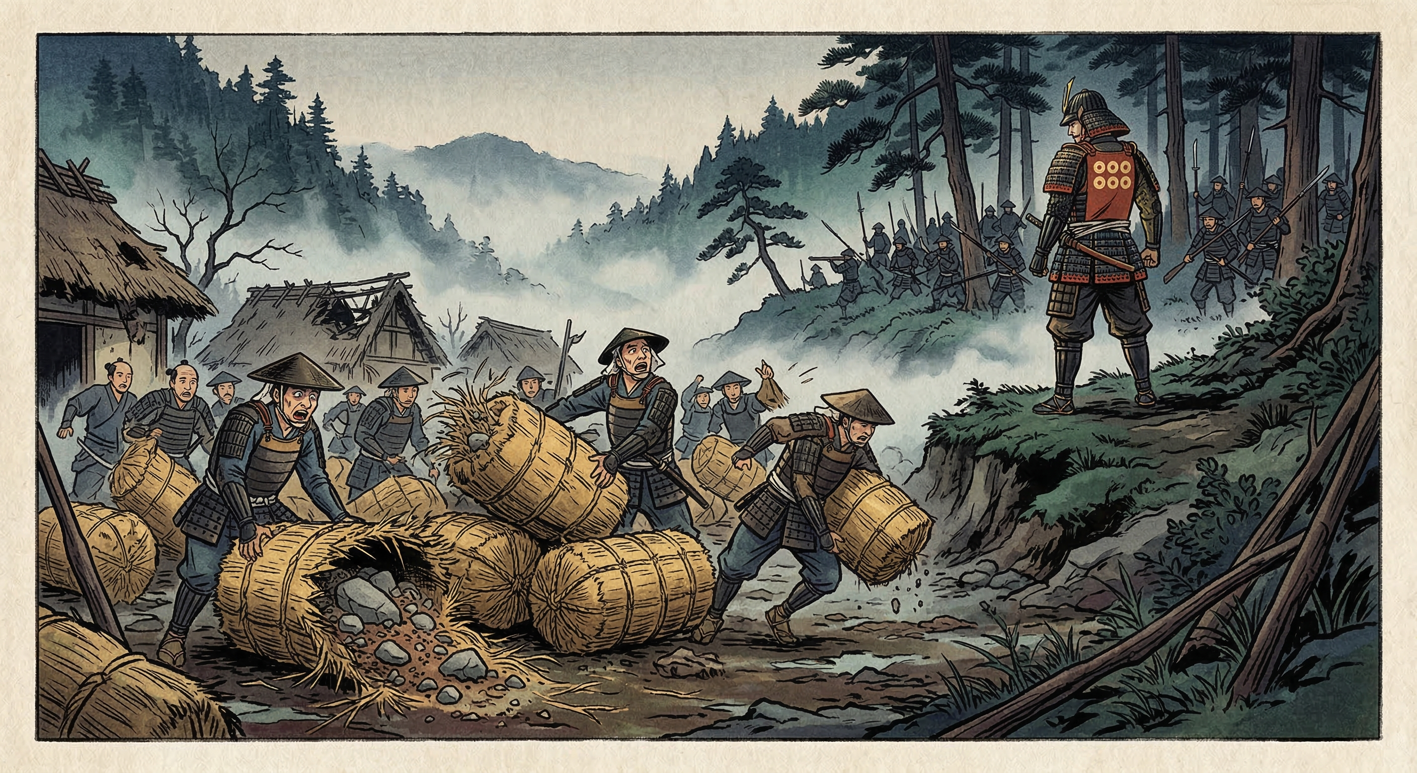 真田昌幸～敵陣に偽兵糧置き混乱させる策略～