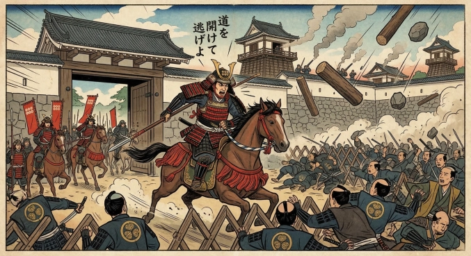 真田昌幸　～道を開けて逃げよと叫び追撃～