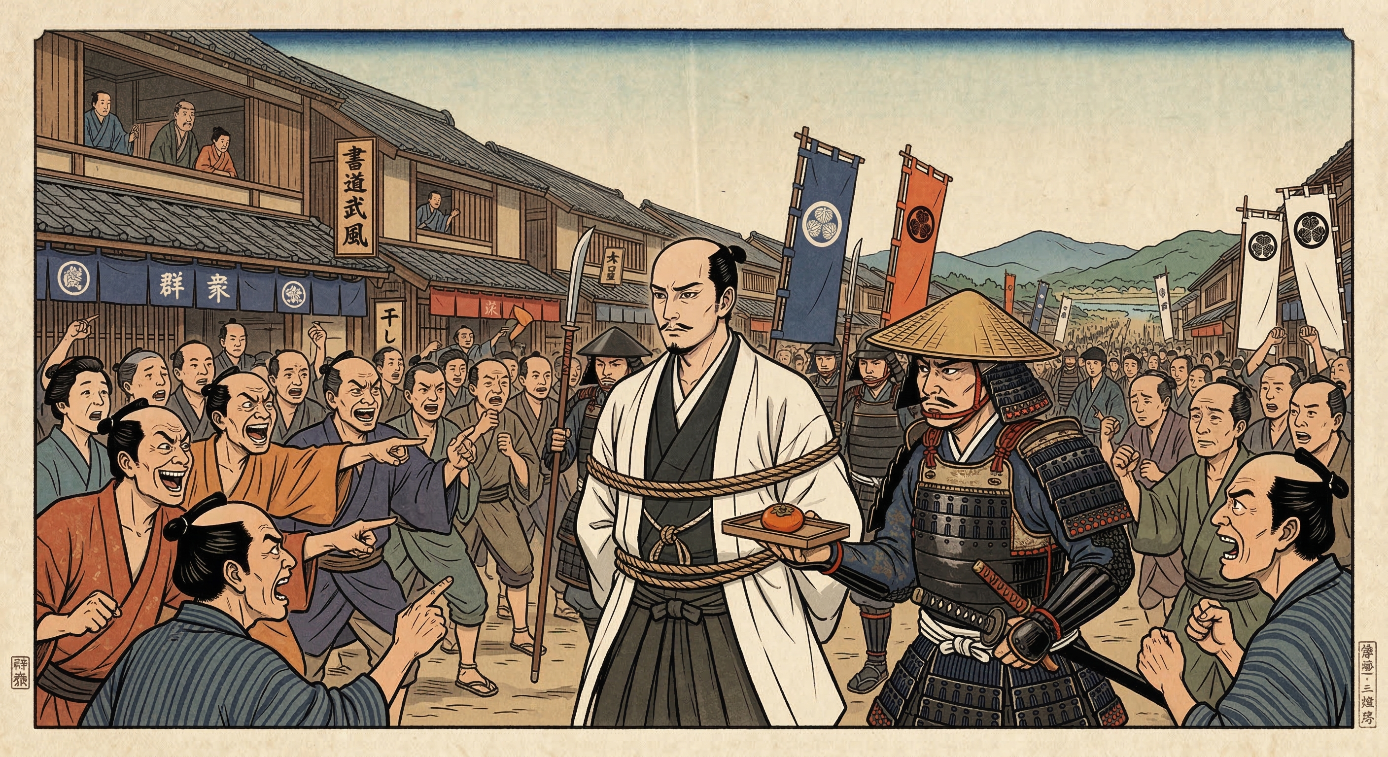 石田三成～処刑前水求め清く死なん潔譚～