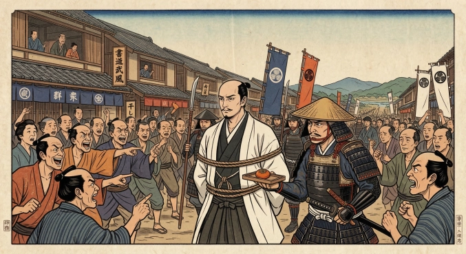 石田三成　～処刑前水求め清く死なん潔譚～