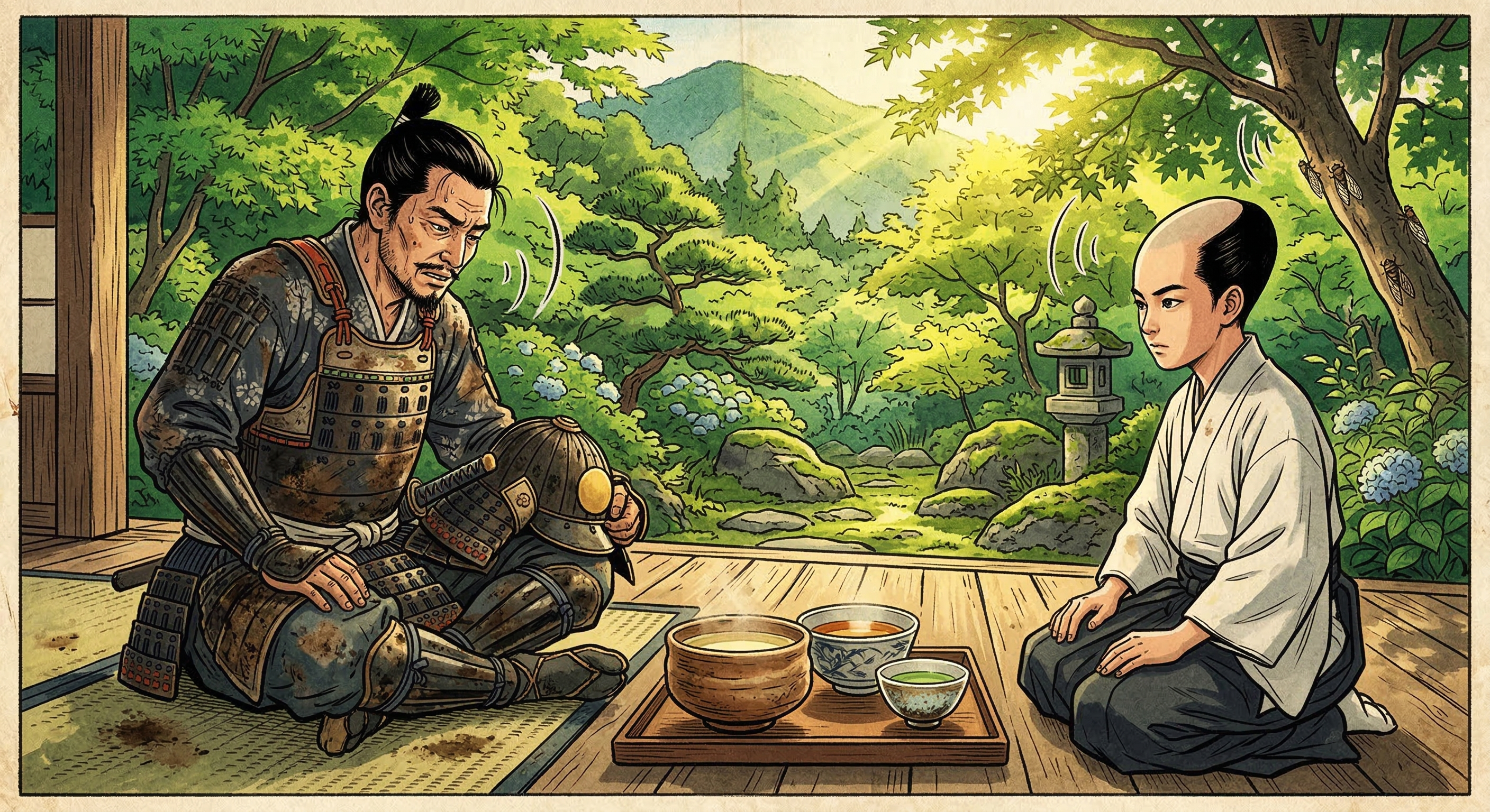 石田三成～秀吉茶会で清水を献じ登用～