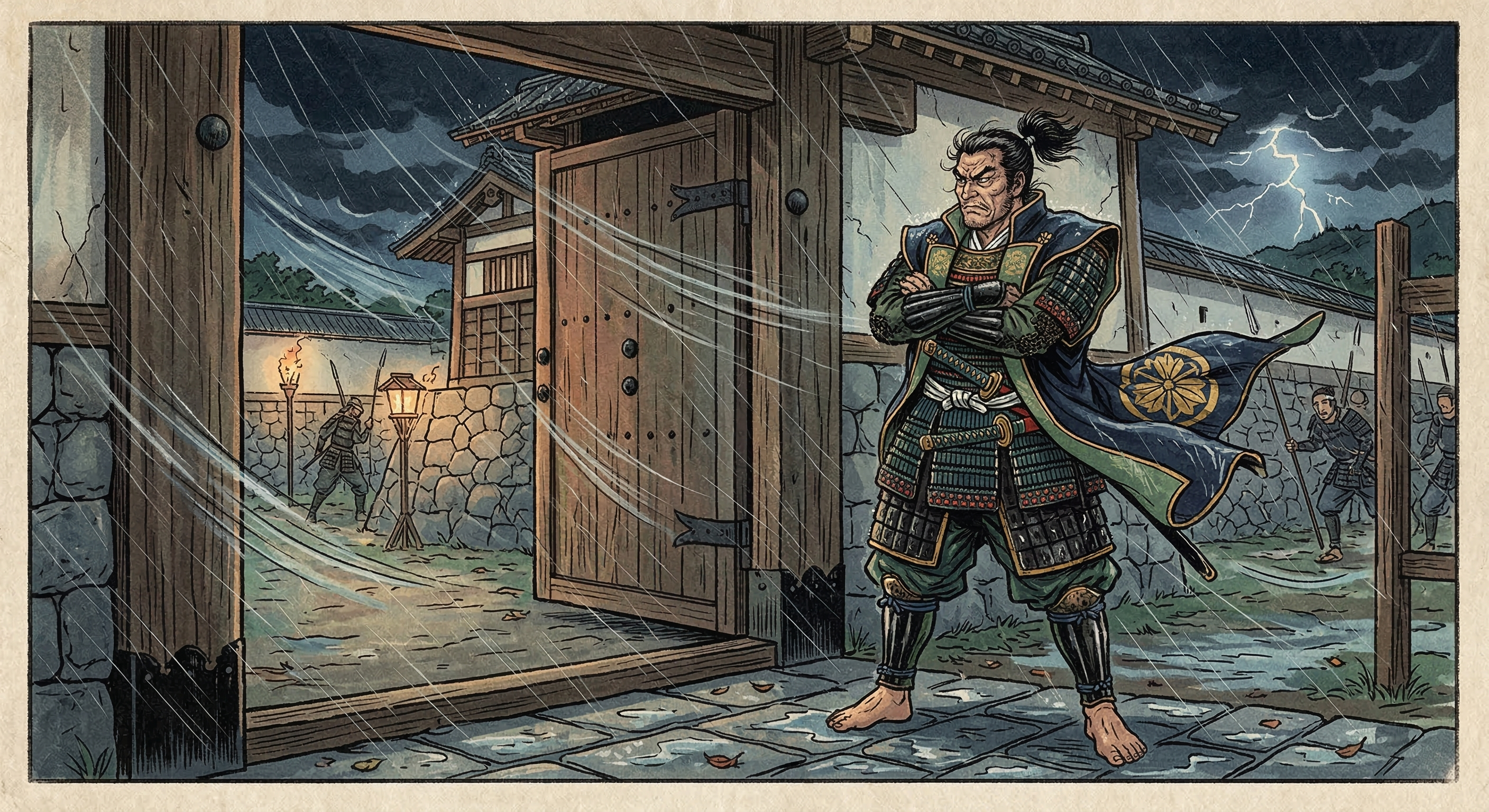 福島正則～城門閉めず風も敵も恐れぬ傲慢～