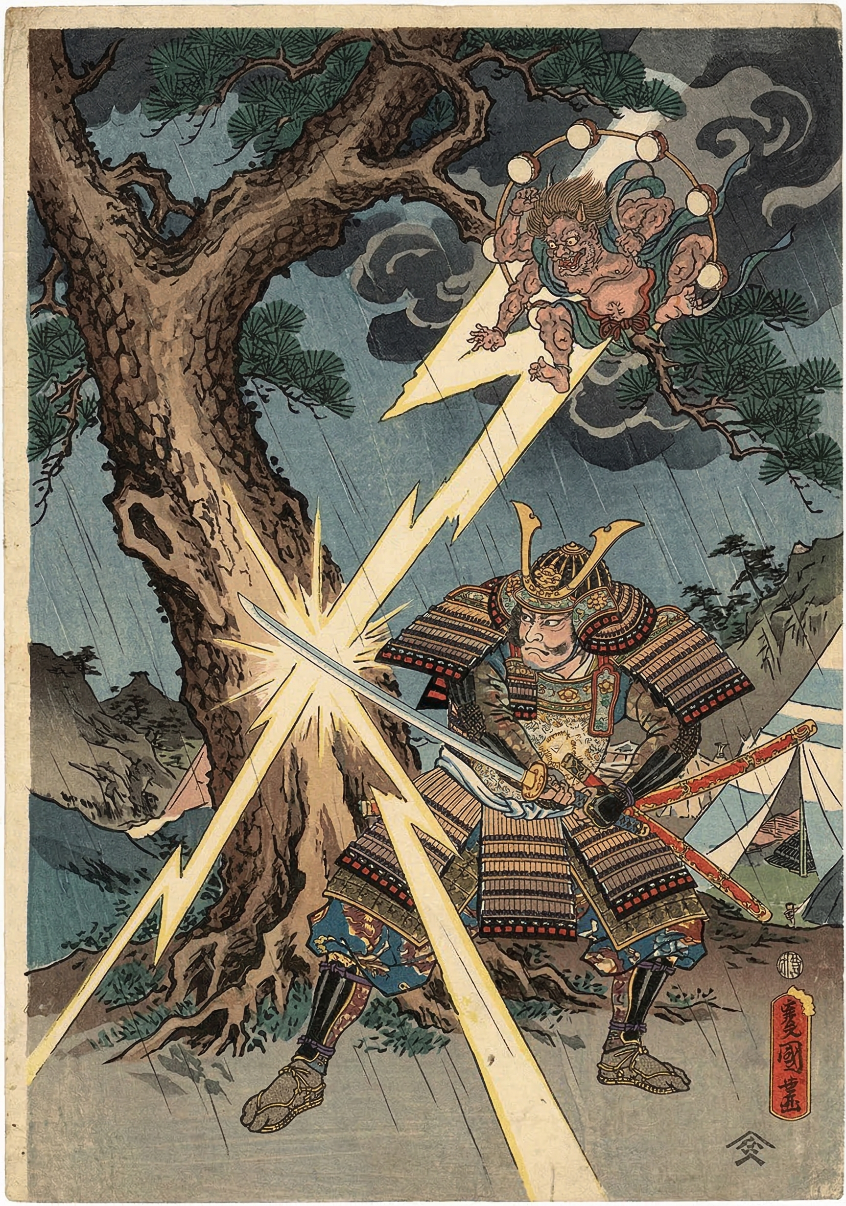 戦国時代の武将、立花道雪が雷を斬り愛刀を「雷切」と名付けた伝説を徹底解明。史実と信仰、武将の象徴としての意味を多角的に分析し、その不屈の魂に迫る。