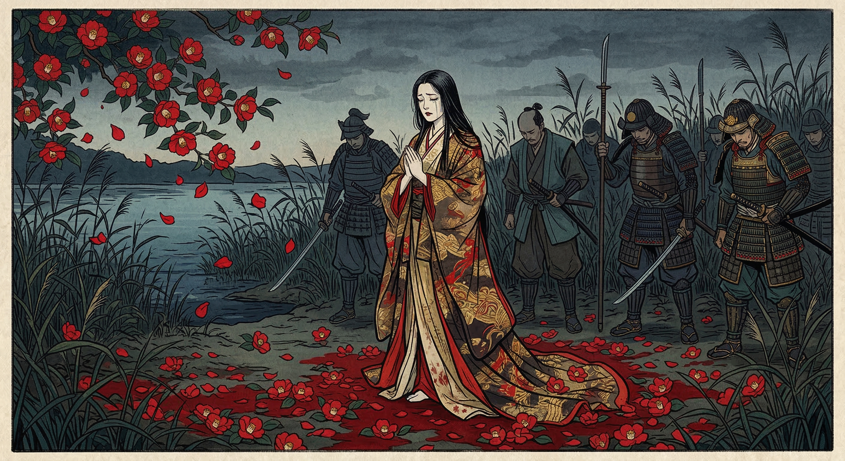 築山殿～徒党通じ疑われ誅殺不吉譚～