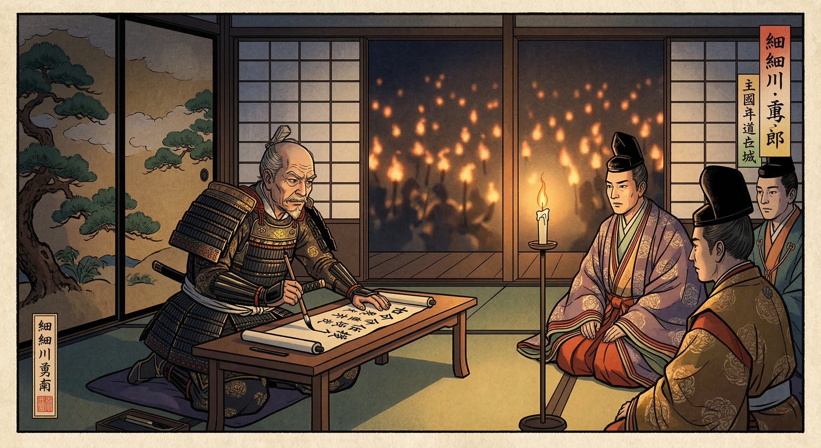 細川幽斎～敵に古今伝授伝え城を救う文雅～