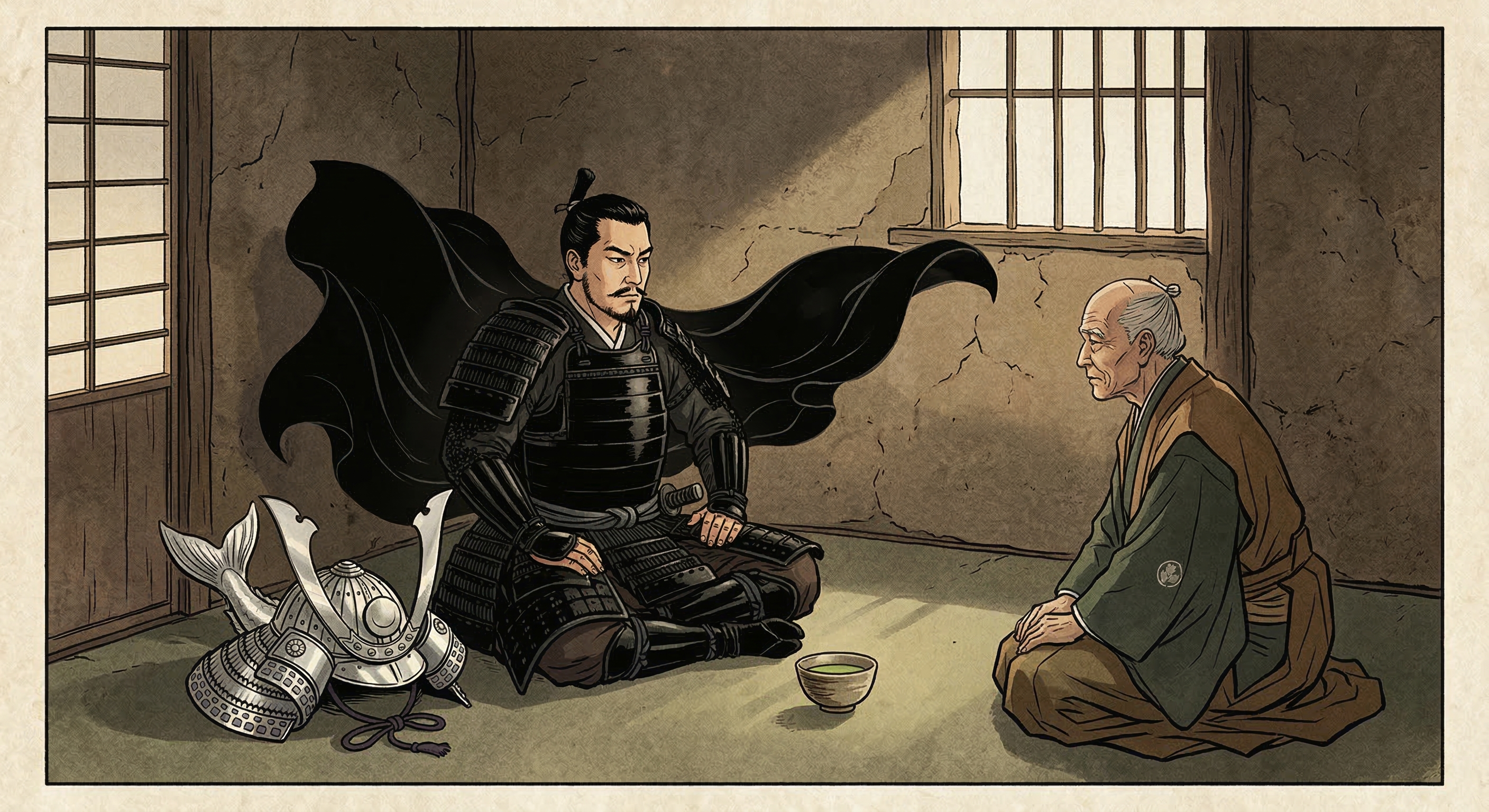 蒲生氏郷～利休に戒められ黒母衣の美学～