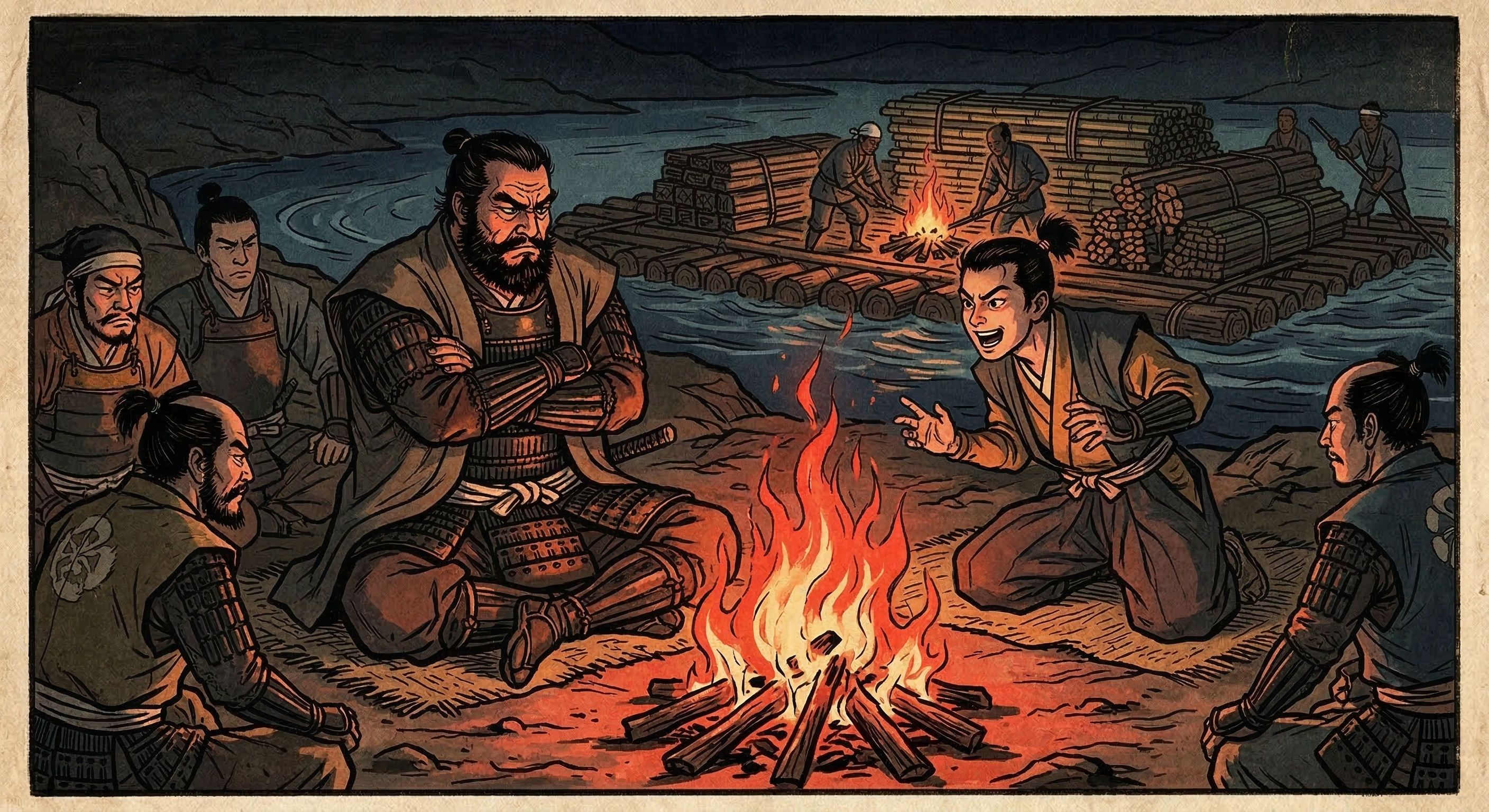 蜂須賀小六～木曽川筏で秀吉渡し侠客譚～