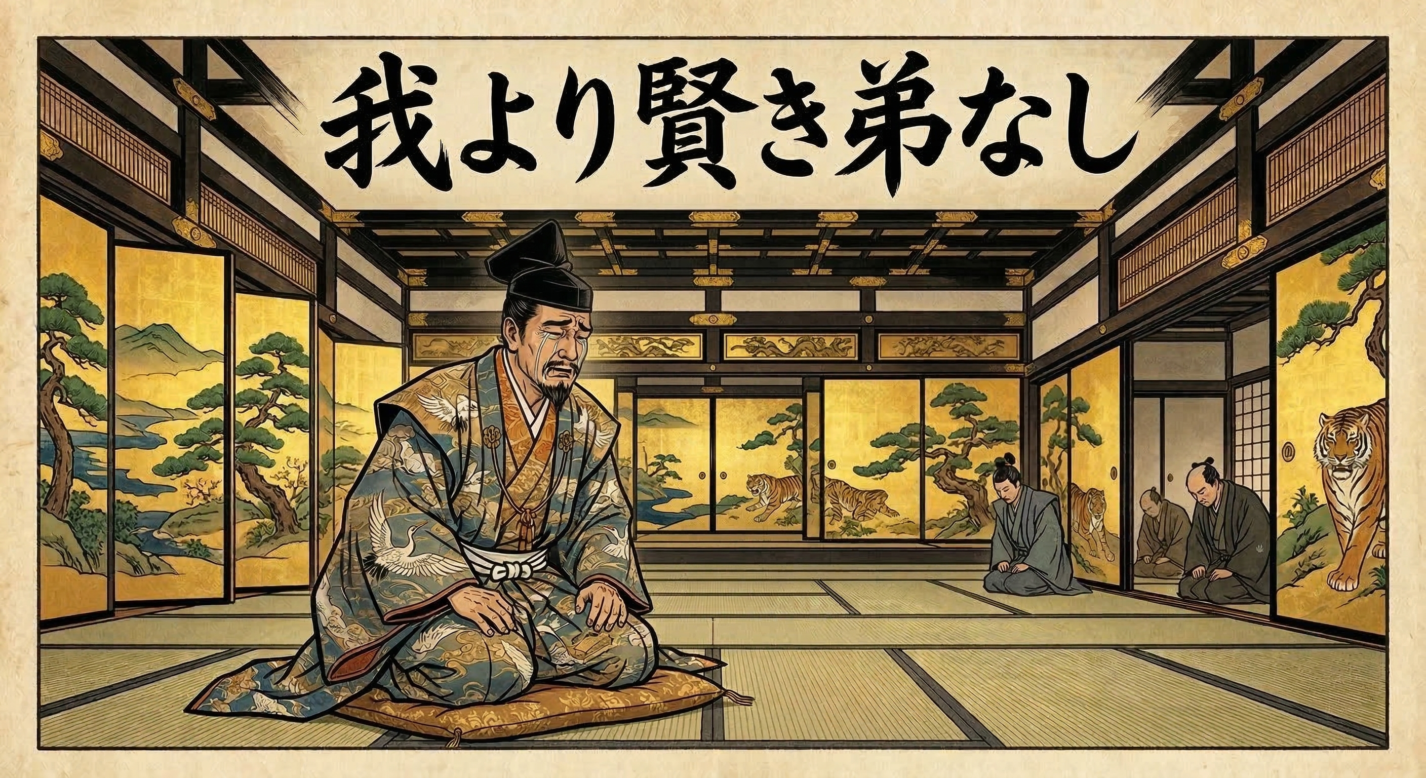 豊臣秀吉～秀長の死に涙し「賢き弟なし」～